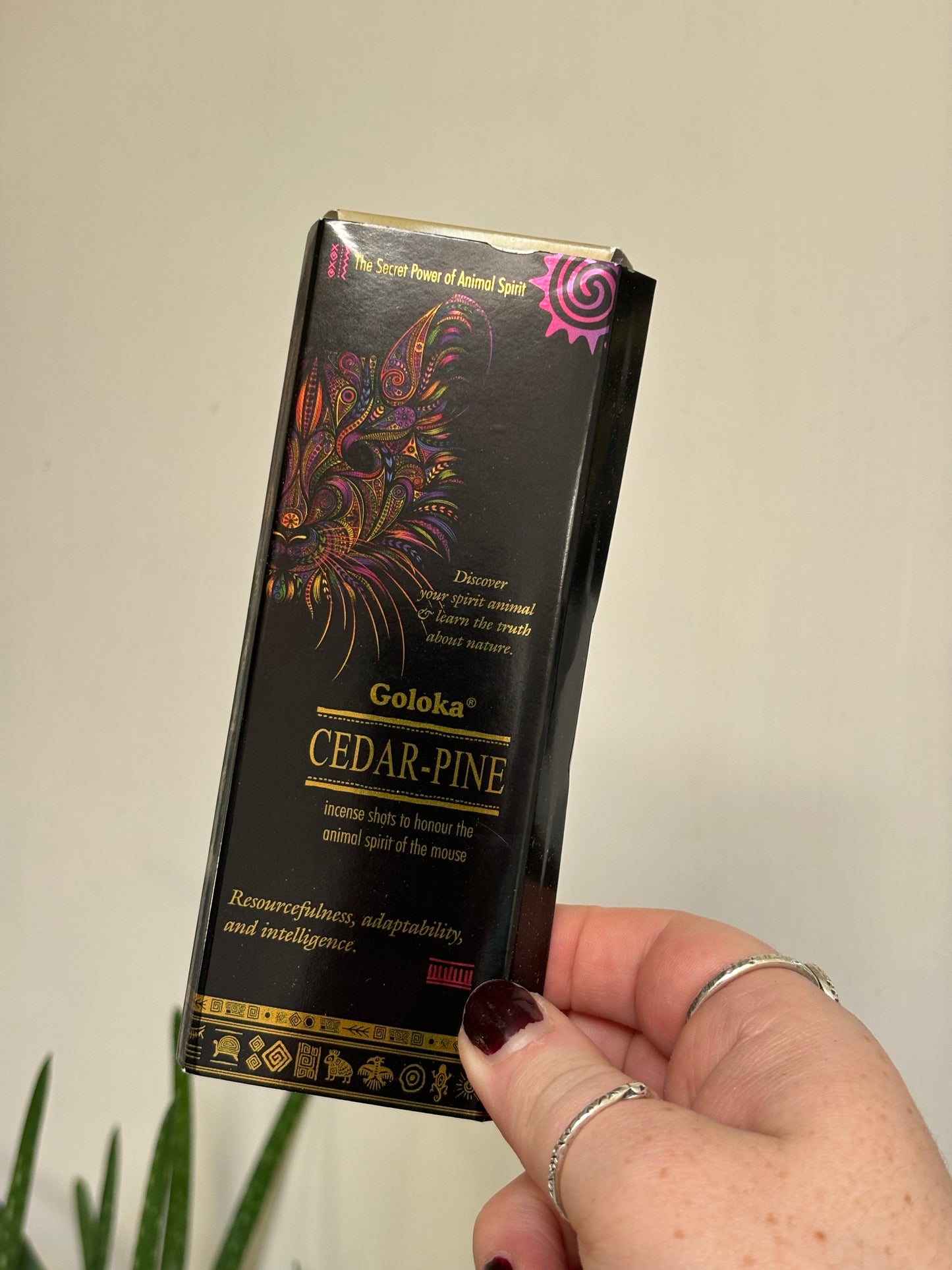 Goloka Cedar-Pine Smudge Incense - 8 sticks