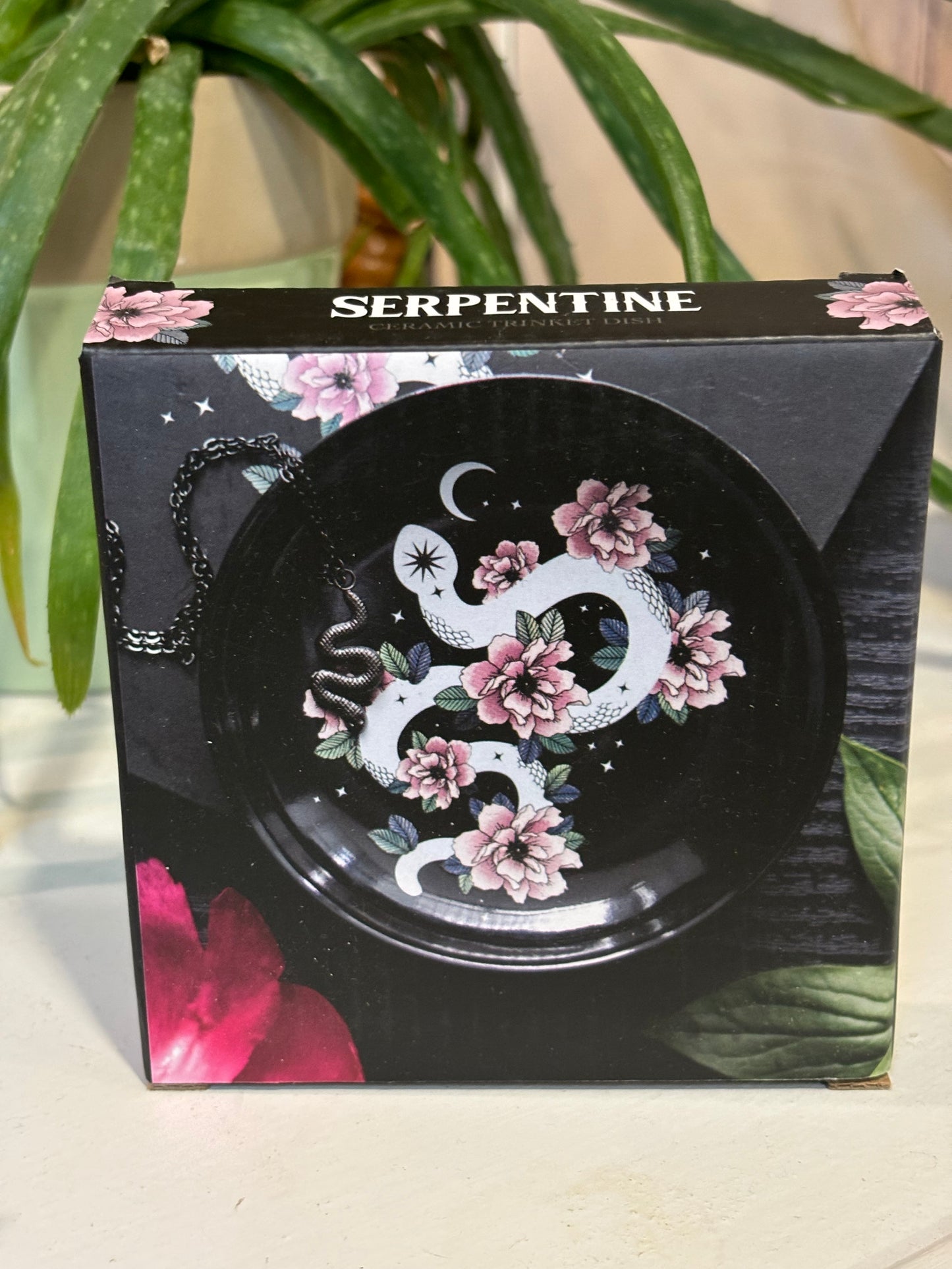 Snake Trinket Dish - Round