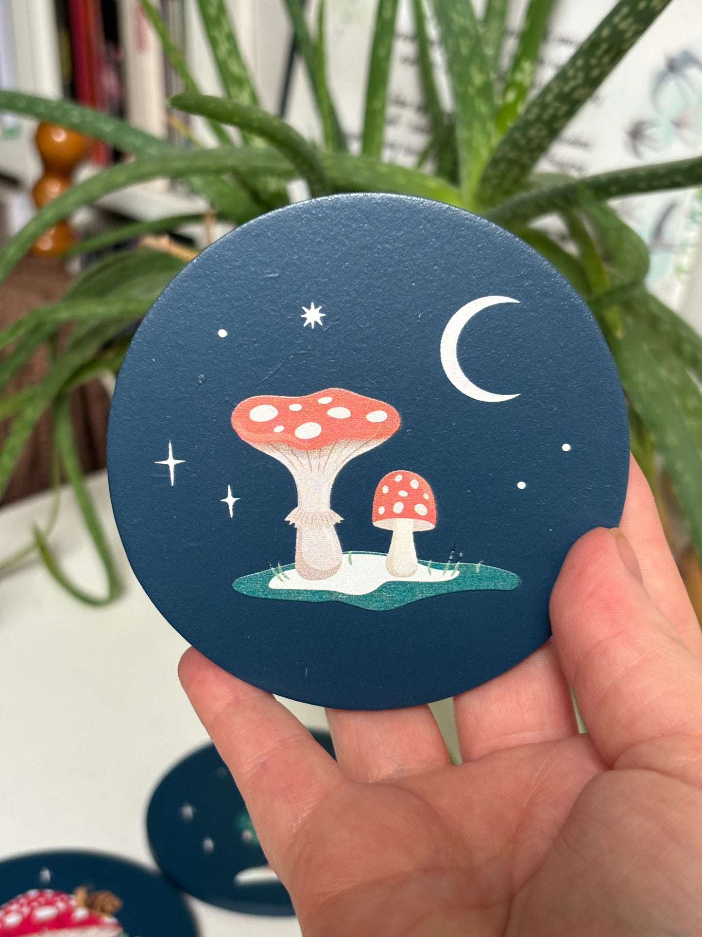 Gnome Sweet Gnome Coasters - 4pk