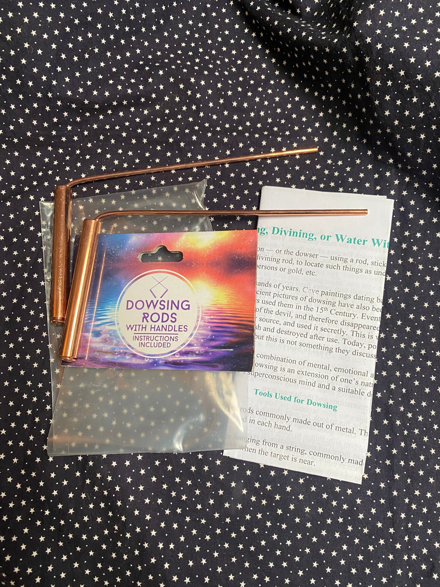 Small Dowsing Rods