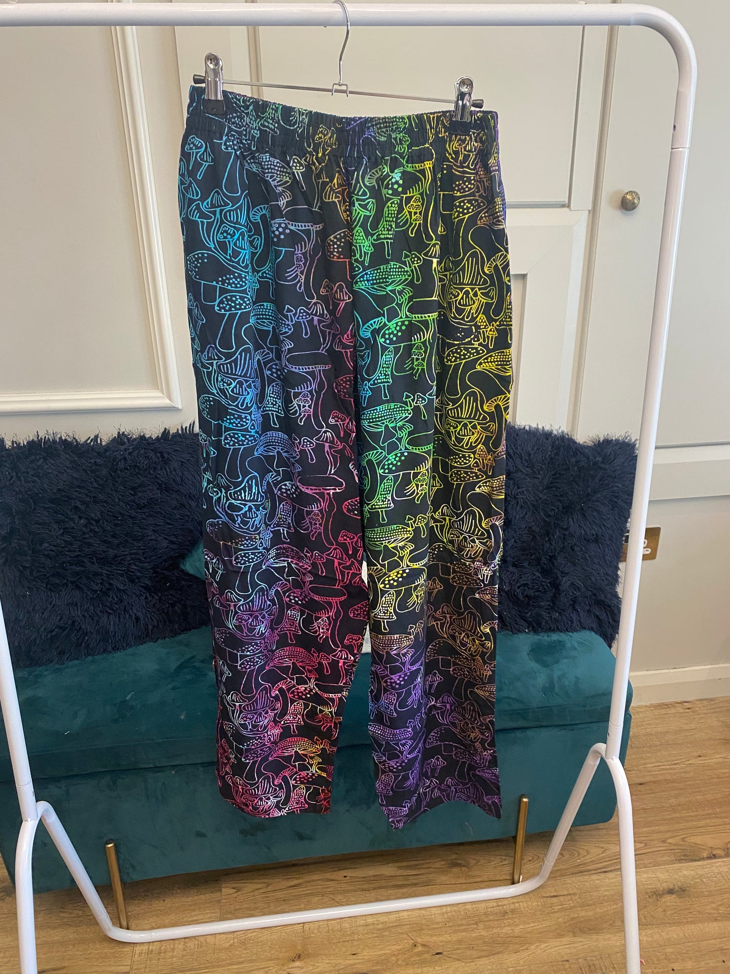 Rainbow Mushroom Trousers