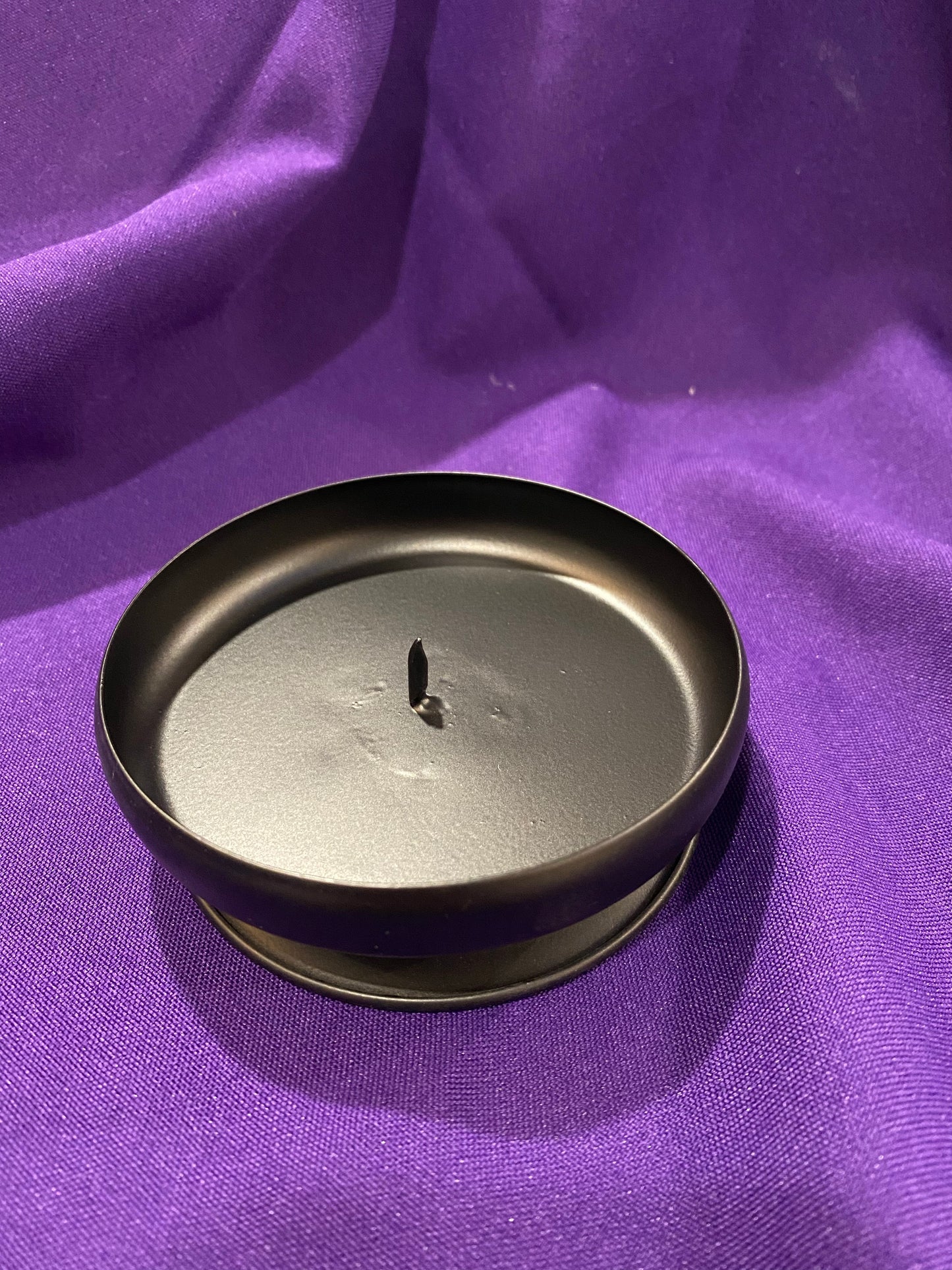 Black Spike Candle Holder
