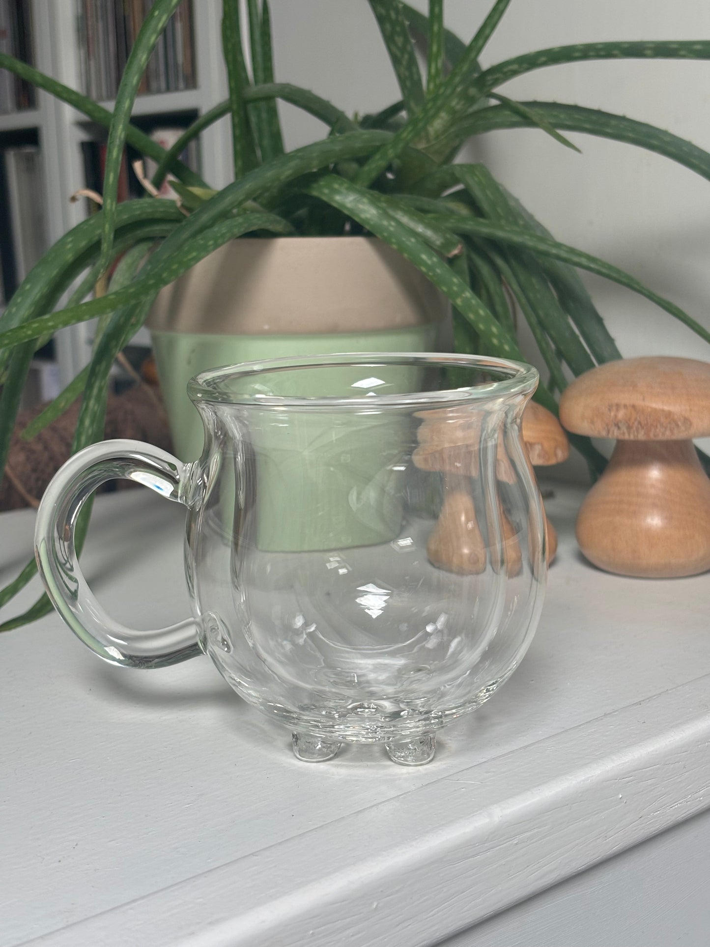 Glass Cauldron Mug