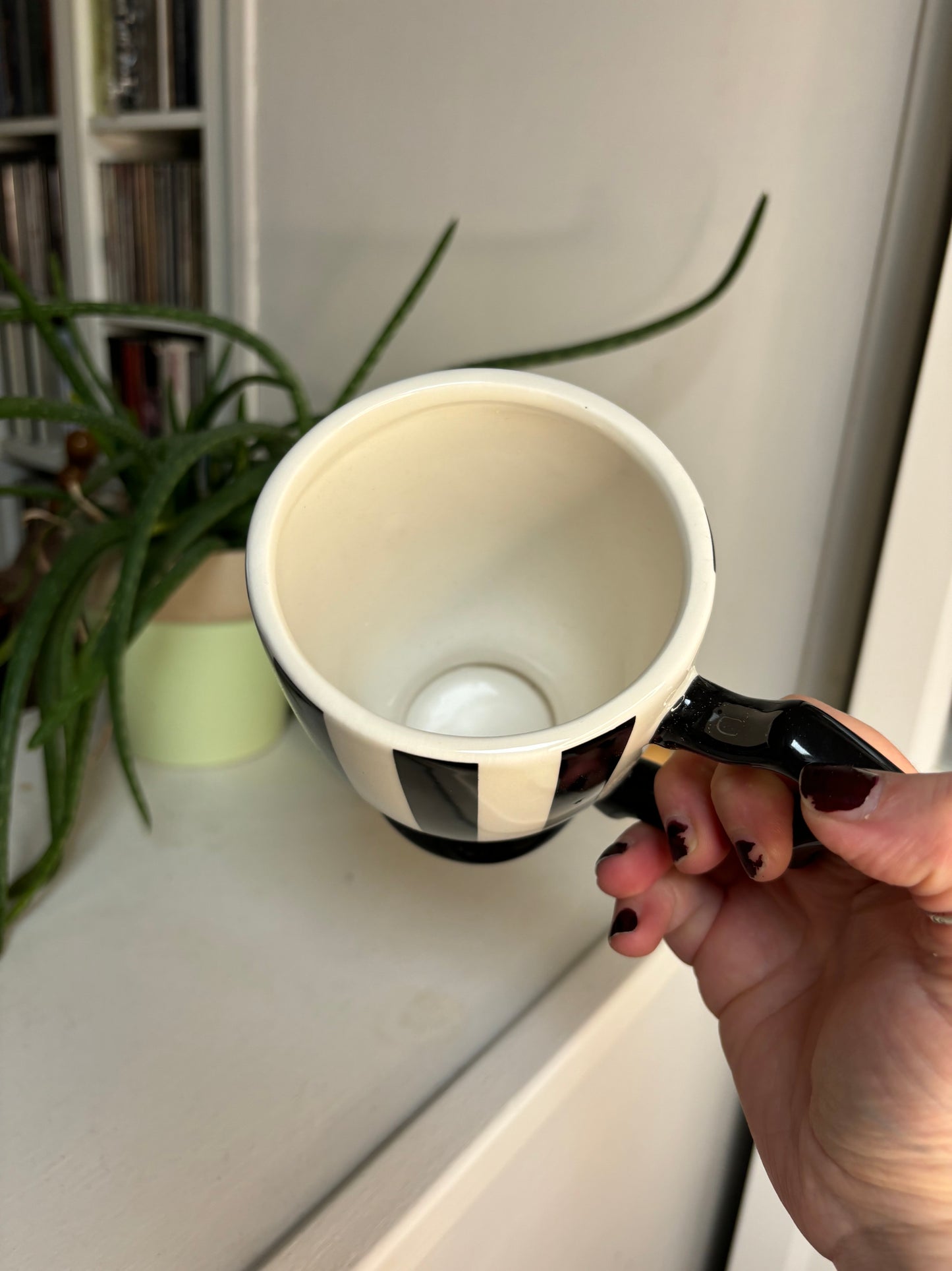 Striped Bat Wing Mug