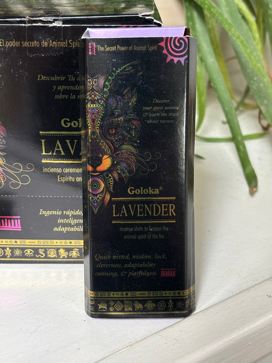 Goloka Lavender Smudge Incense - 8 sticks