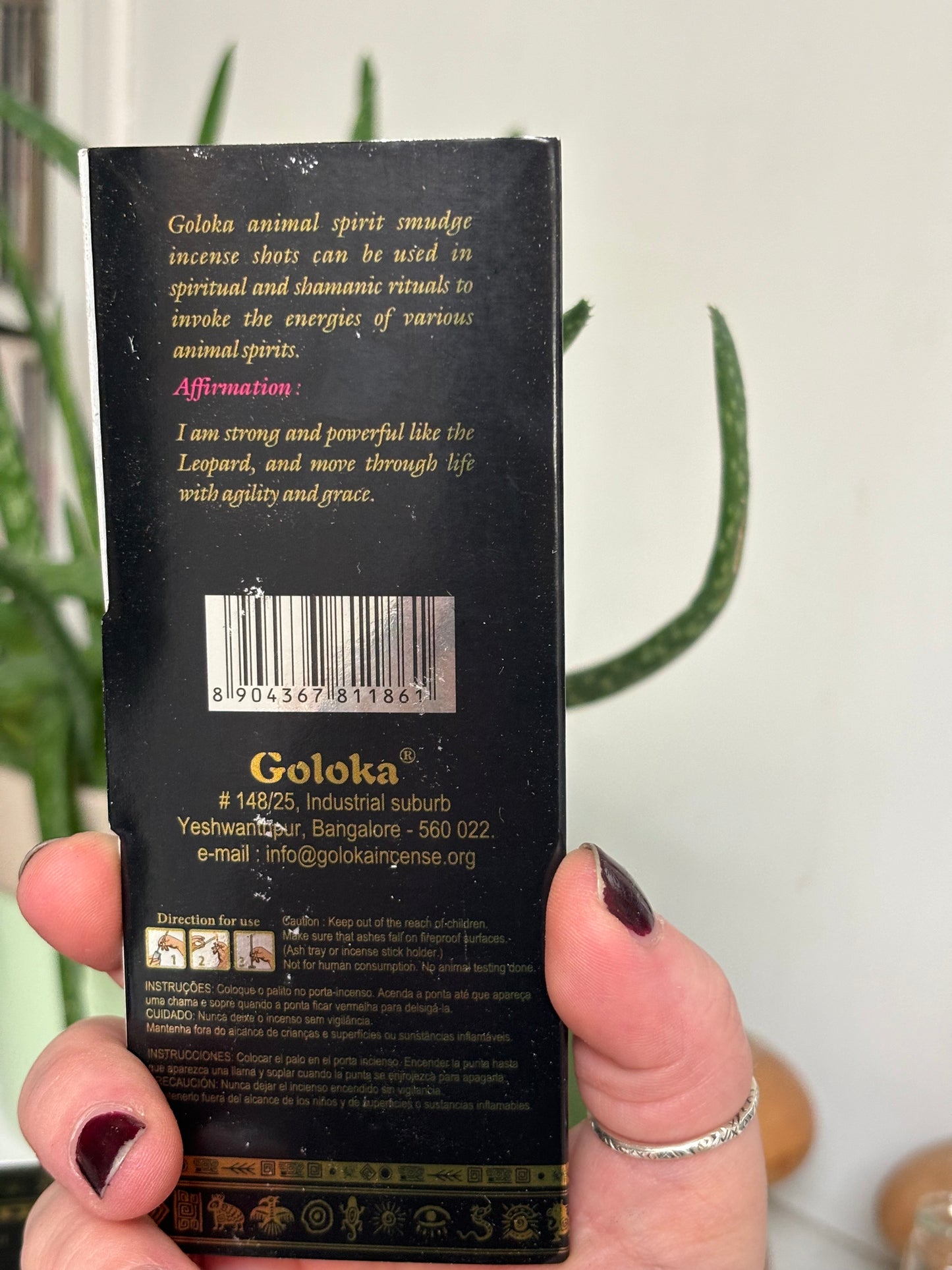 Goloka Dragon Blood Smudge Incense - 8 sticks