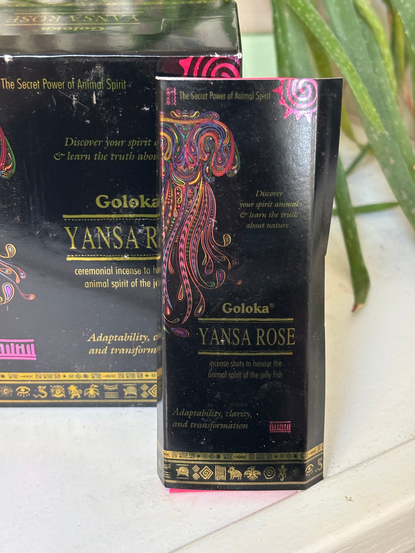 Goloka Yansa Rose Smudge Incense - 8 sticks