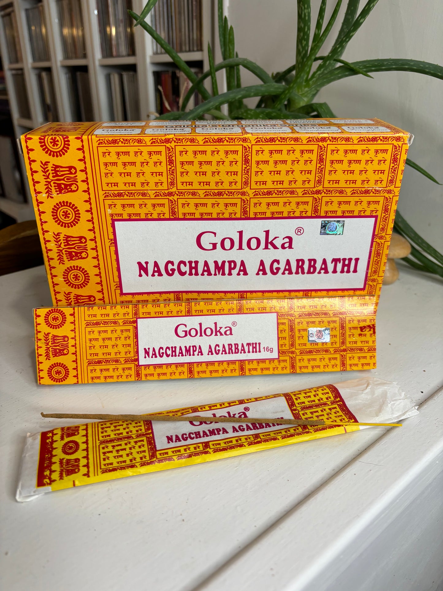 Goloka Nagchampa Agarbathi Incense Sticks 16g