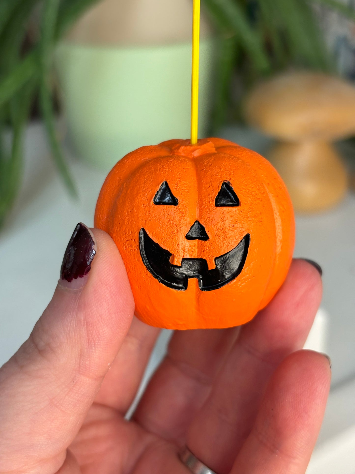 Pumpkin Incense Stick Holder