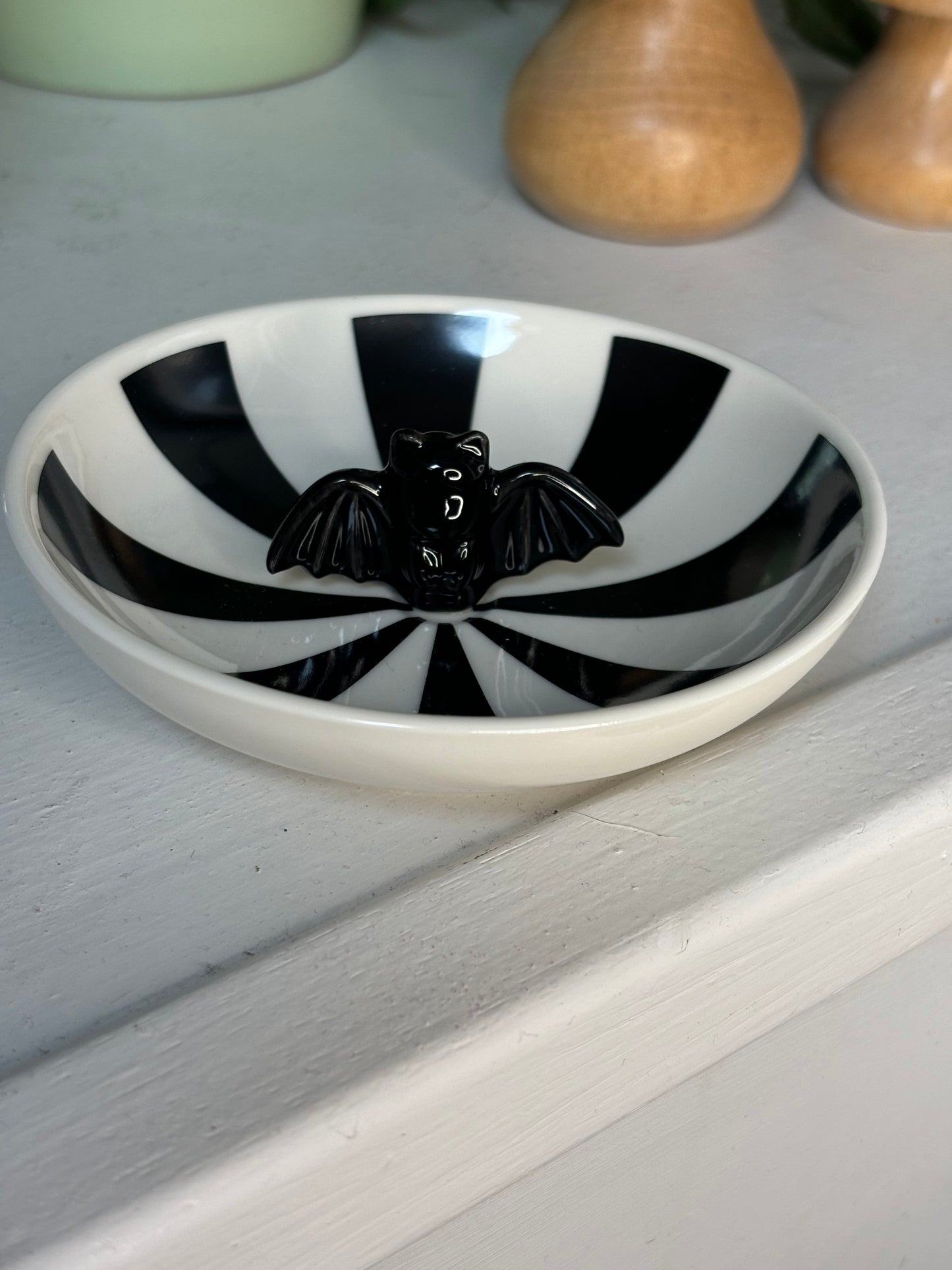 Striped Bat Trinket Dish