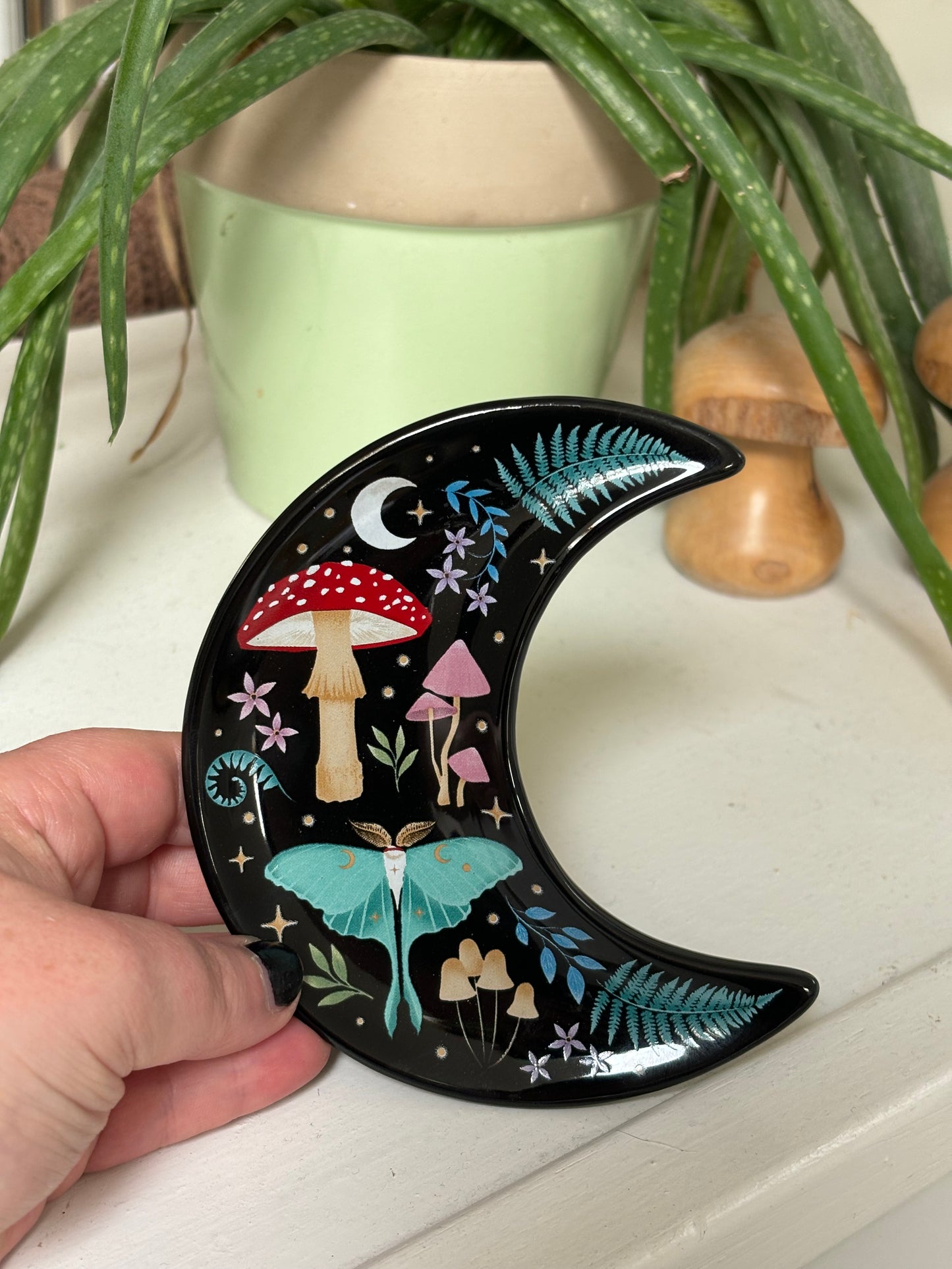 Dark Forest Moon Trinket Dish