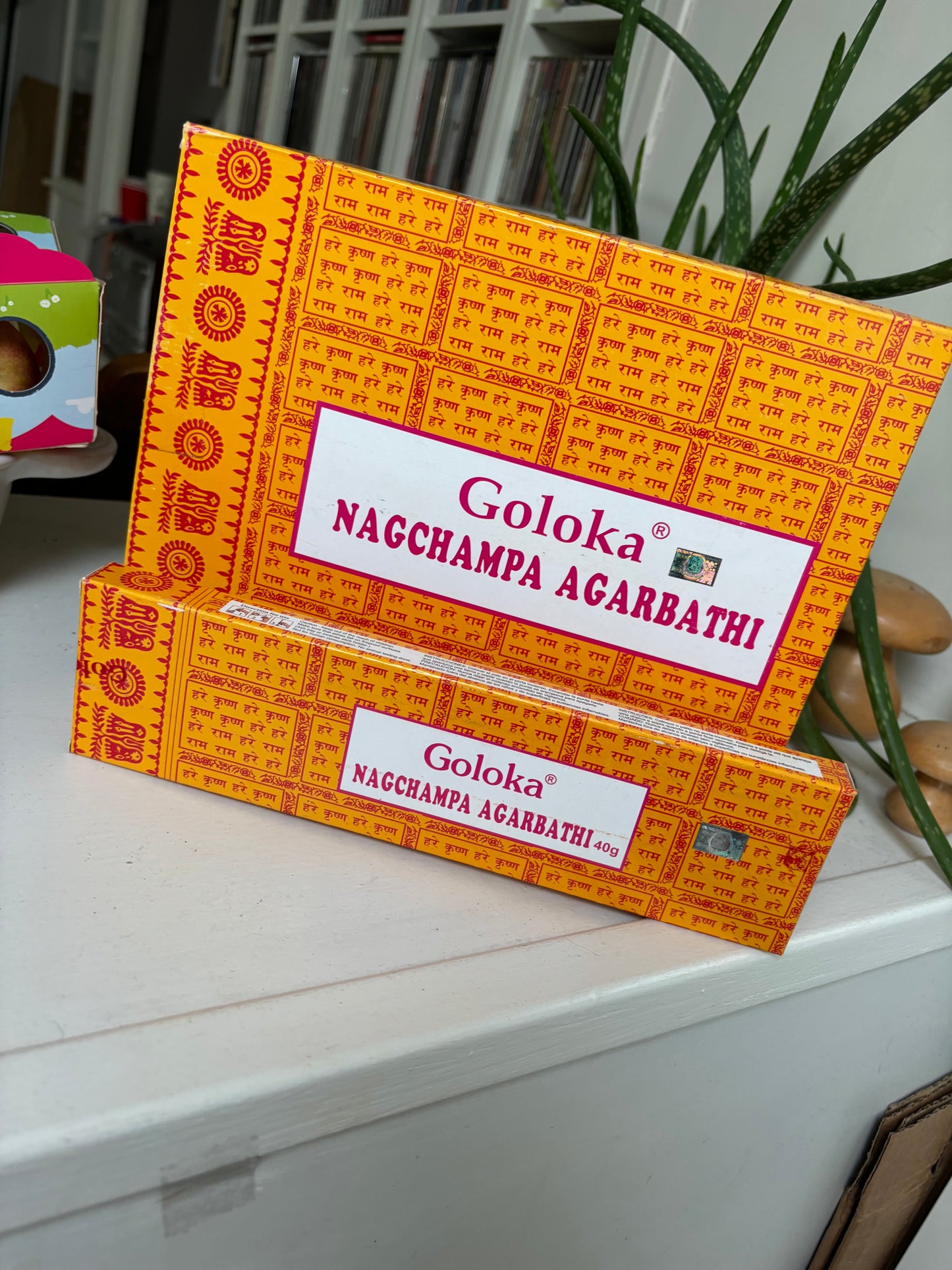 Goloka Nagchampa Agarbathi Incense Sticks 40g