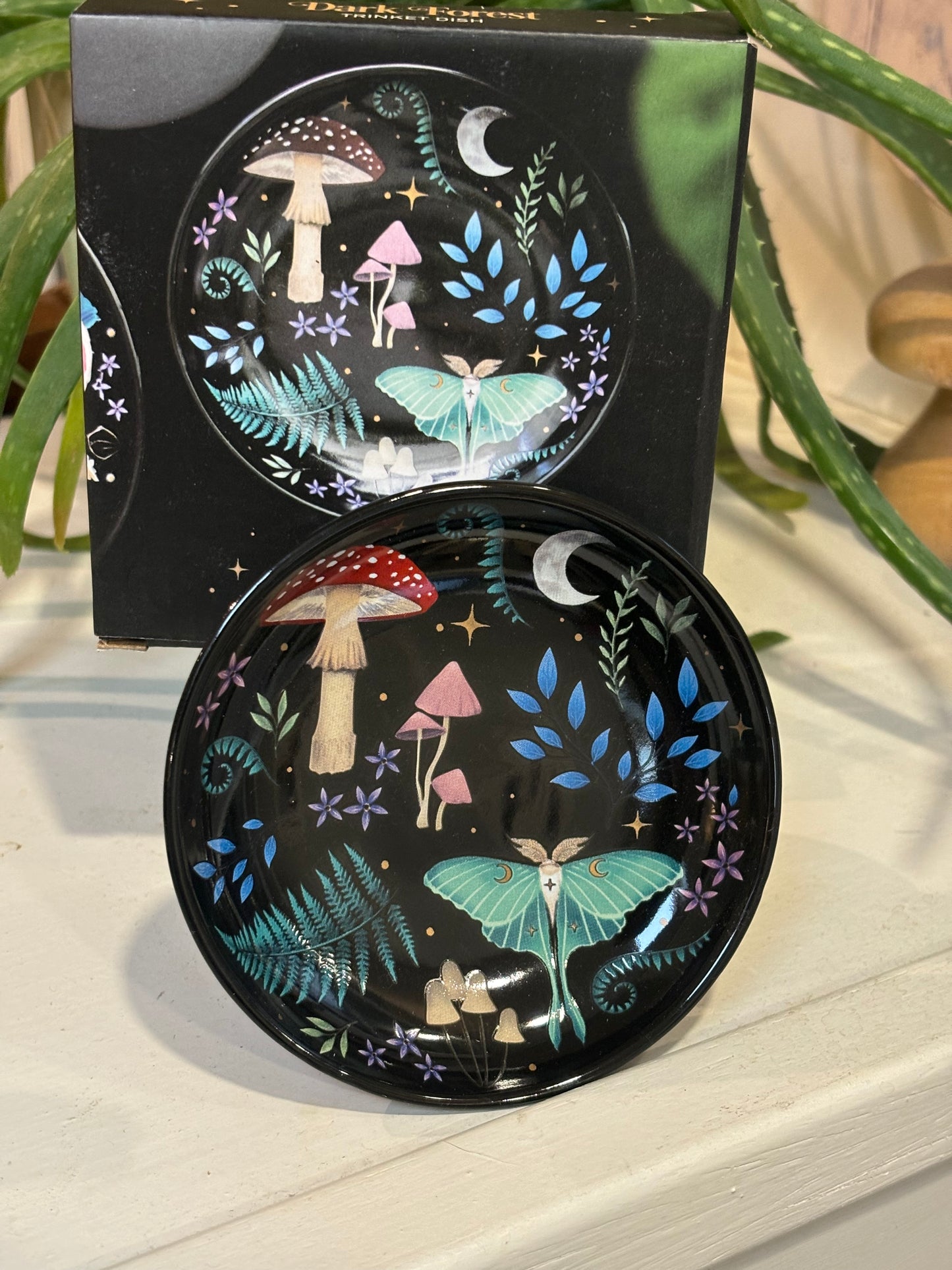 Dark Forest Trinket Dish - Round