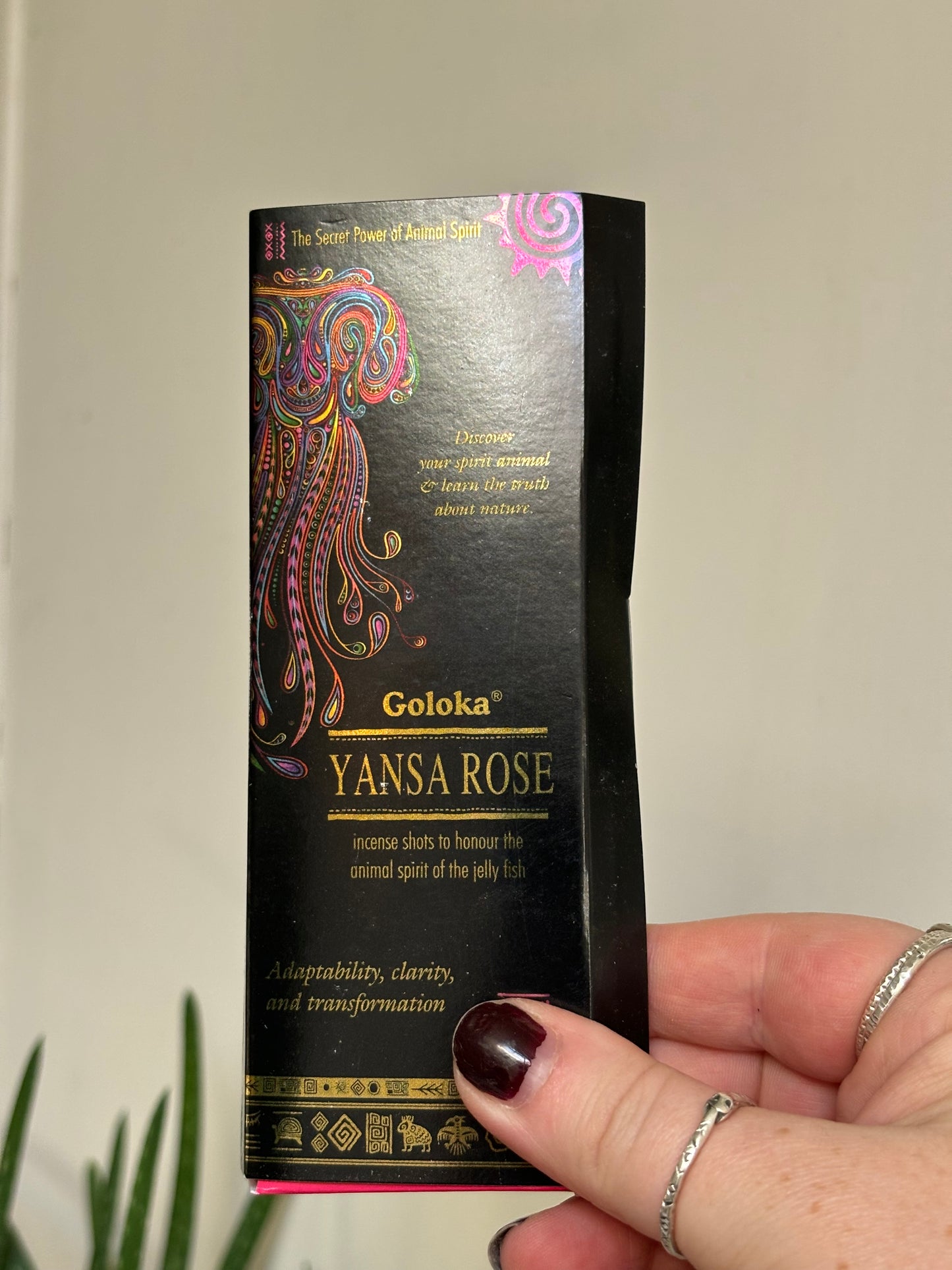 Goloka Yansa Rose Smudge Incense - 8 sticks