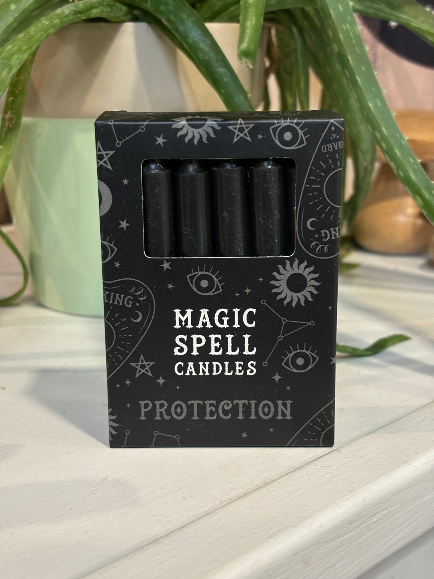 Black Spell Candles 12pk