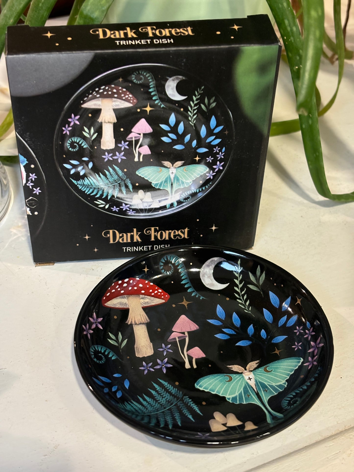 Dark Forest Trinket Dish - Round