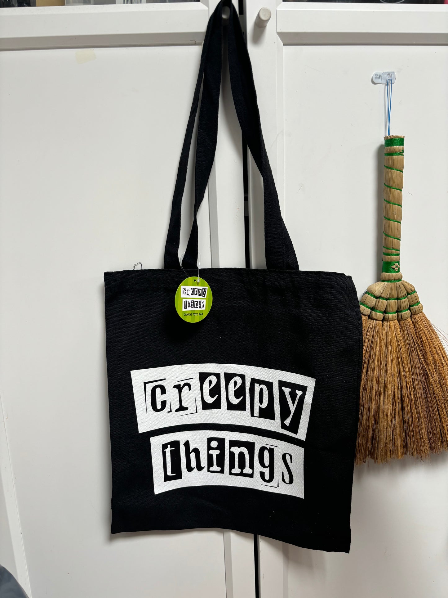 Creepy Things Tote Bag