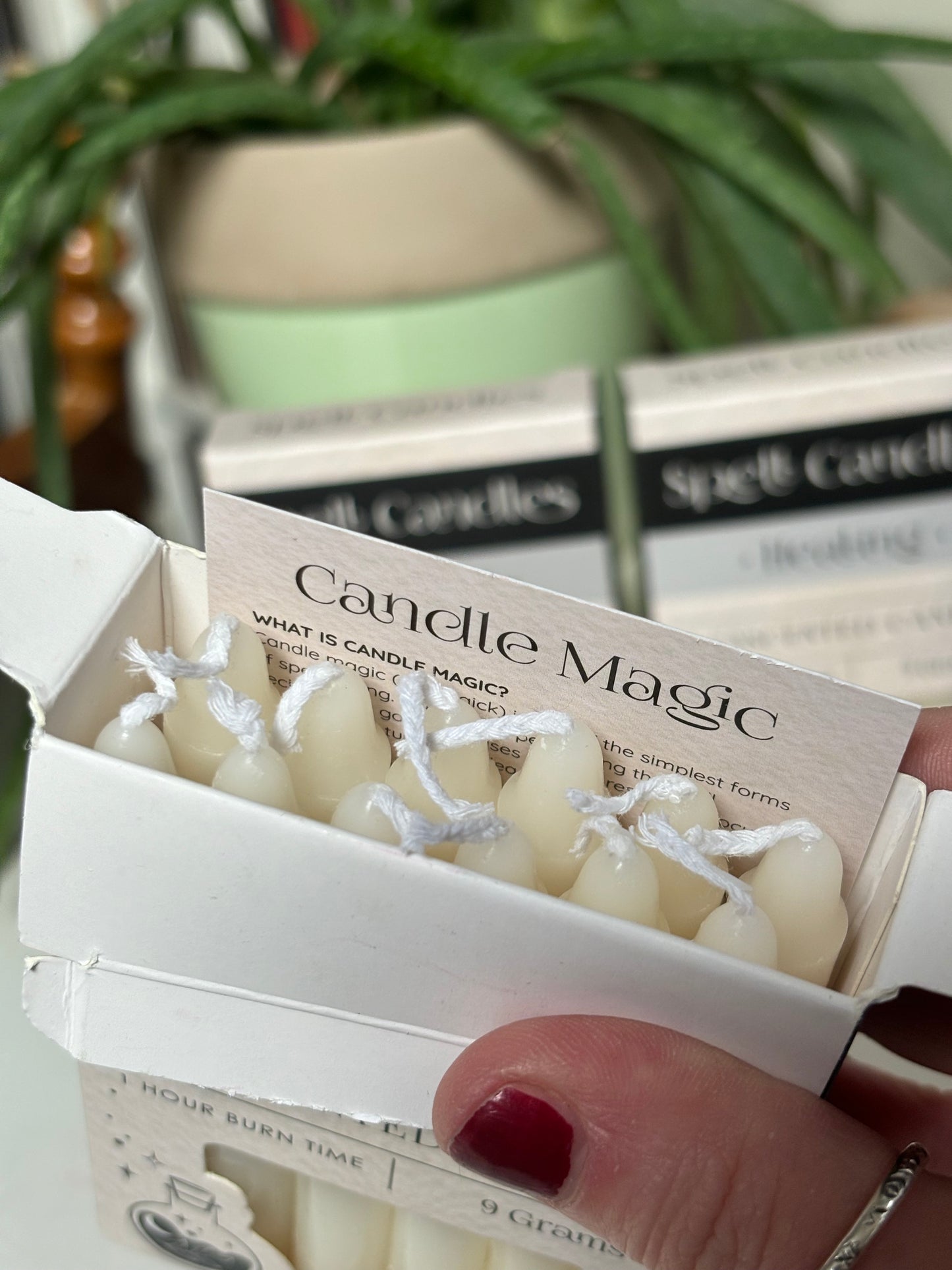 White Spell Candles 12pk