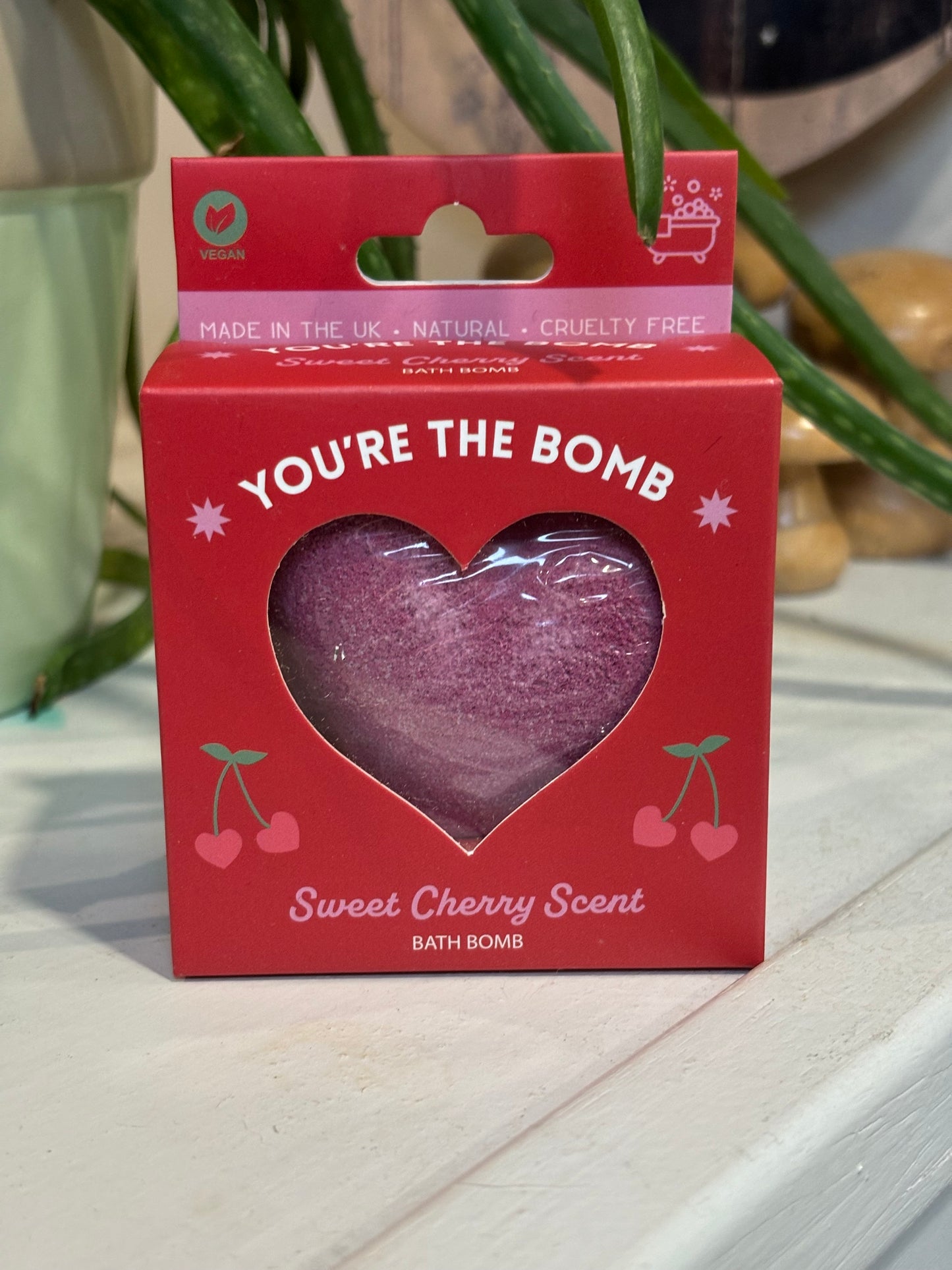 You're the Bomb Cherry Bath Bomb