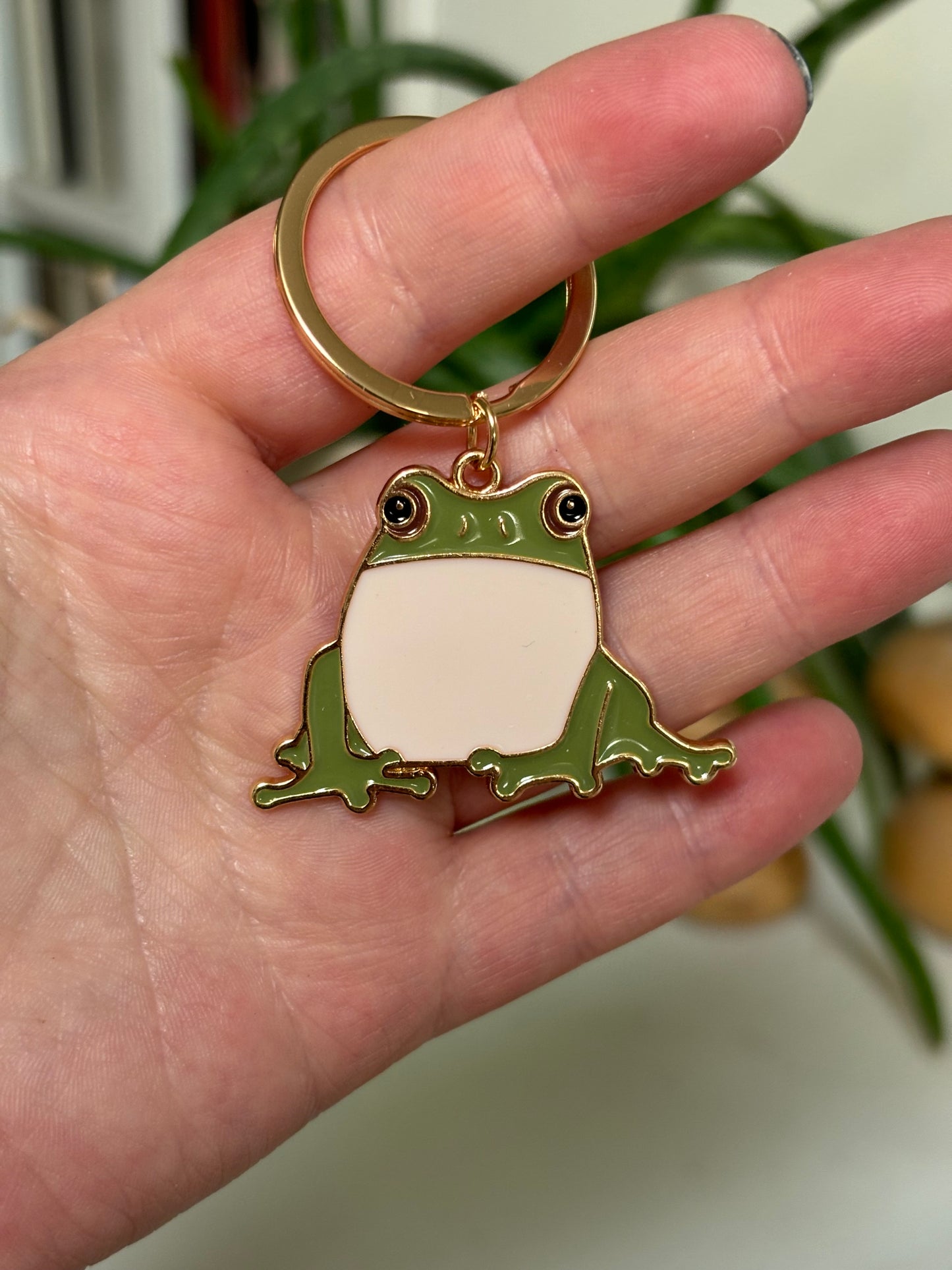 Lucky Frog Keyring