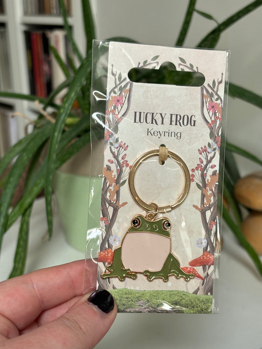 Lucky Frog Keyring