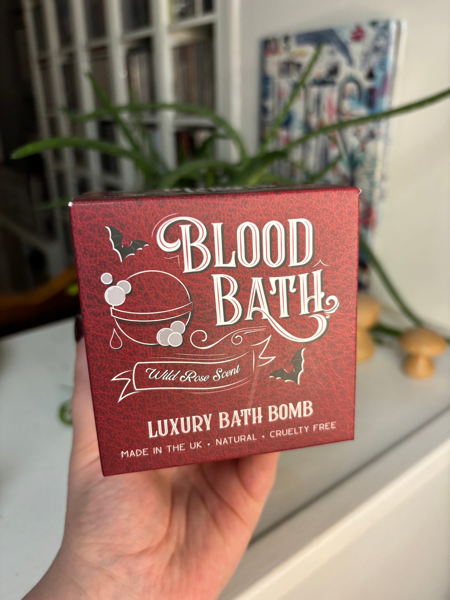 Blood Bath Bomb - Wild Rose Scent