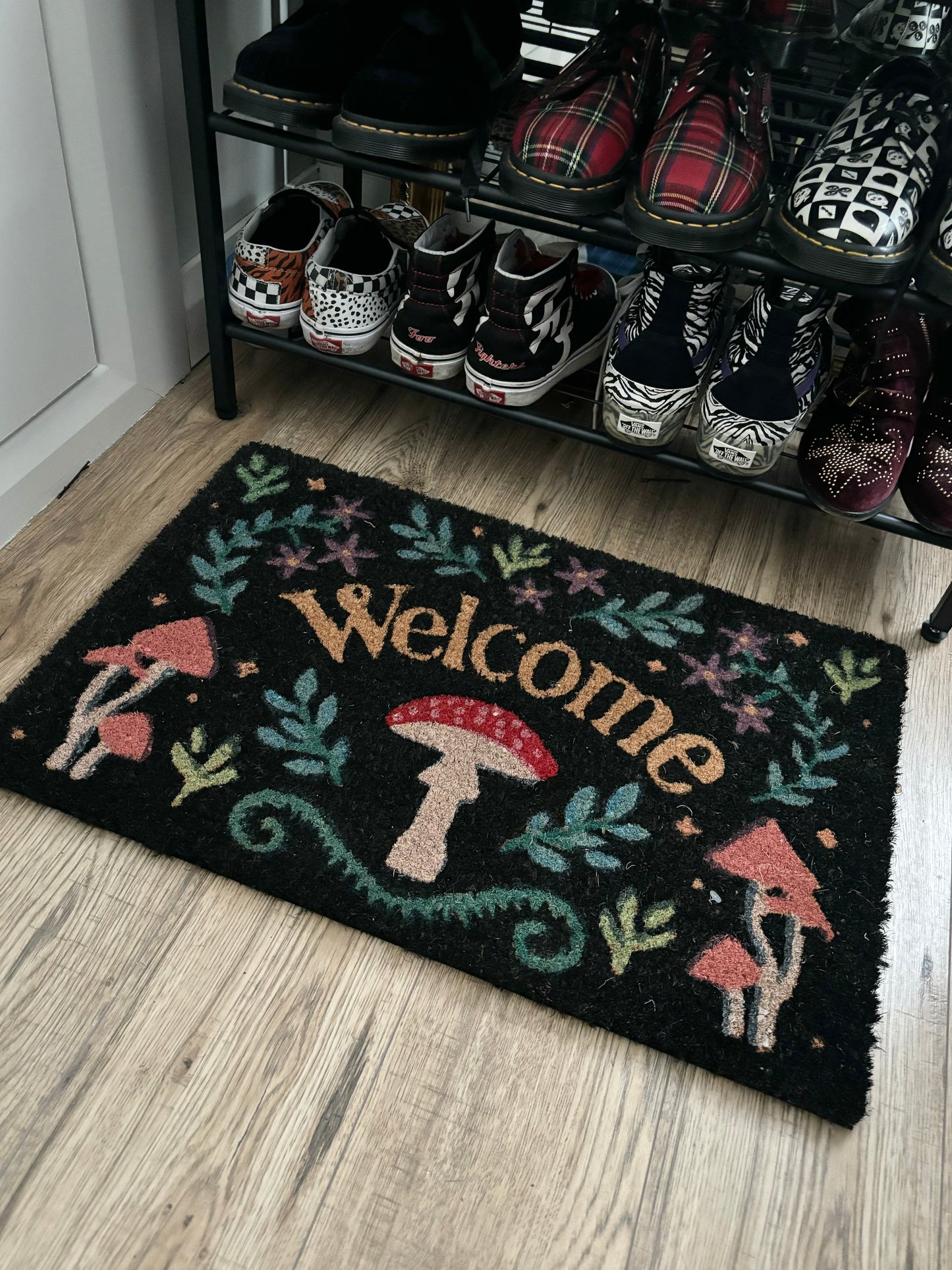 Dark Forest Welcome Coir Doormat