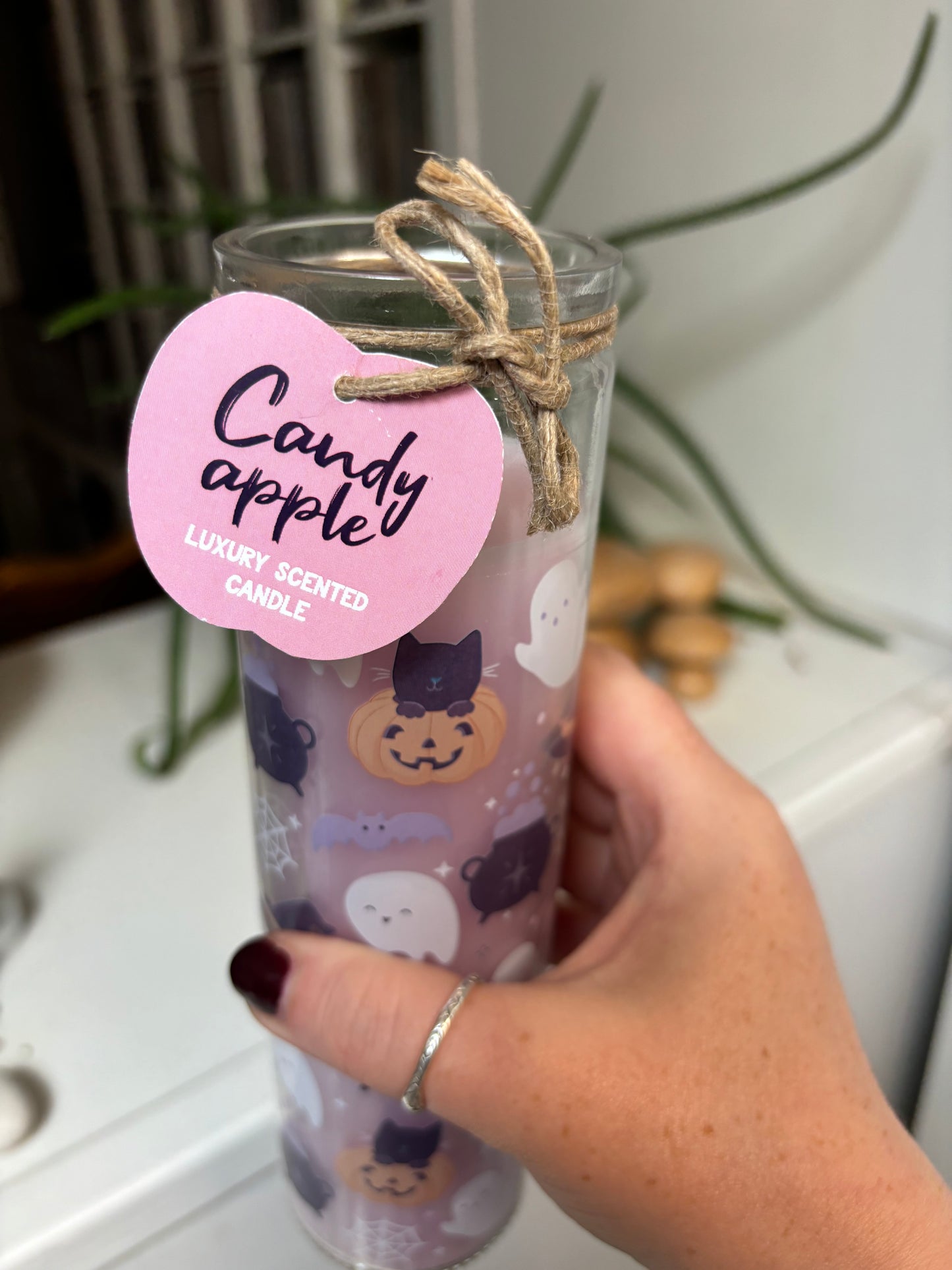 Candy Apple Scented Tube Candle