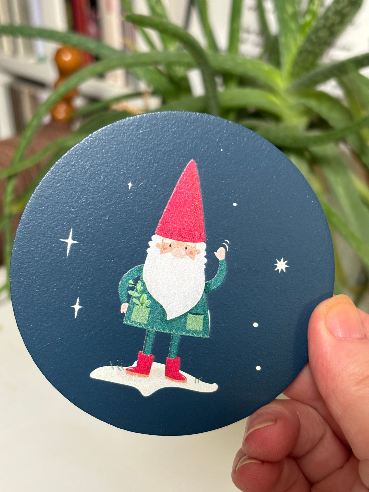 Gnome Sweet Gnome Coasters - 4pk