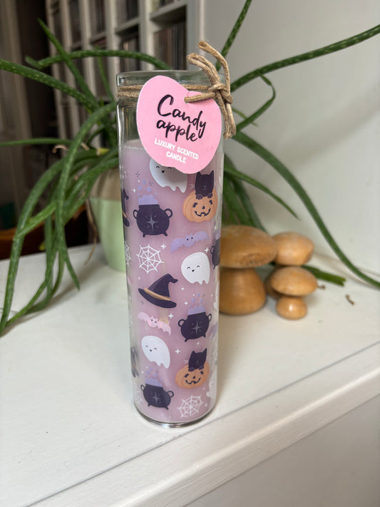 Candy Apple Scented Tube Candle