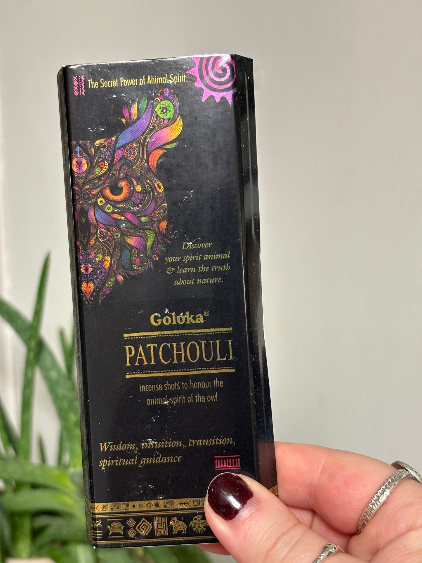 Goloka Patchouli Smudge Incense - 8 sticks