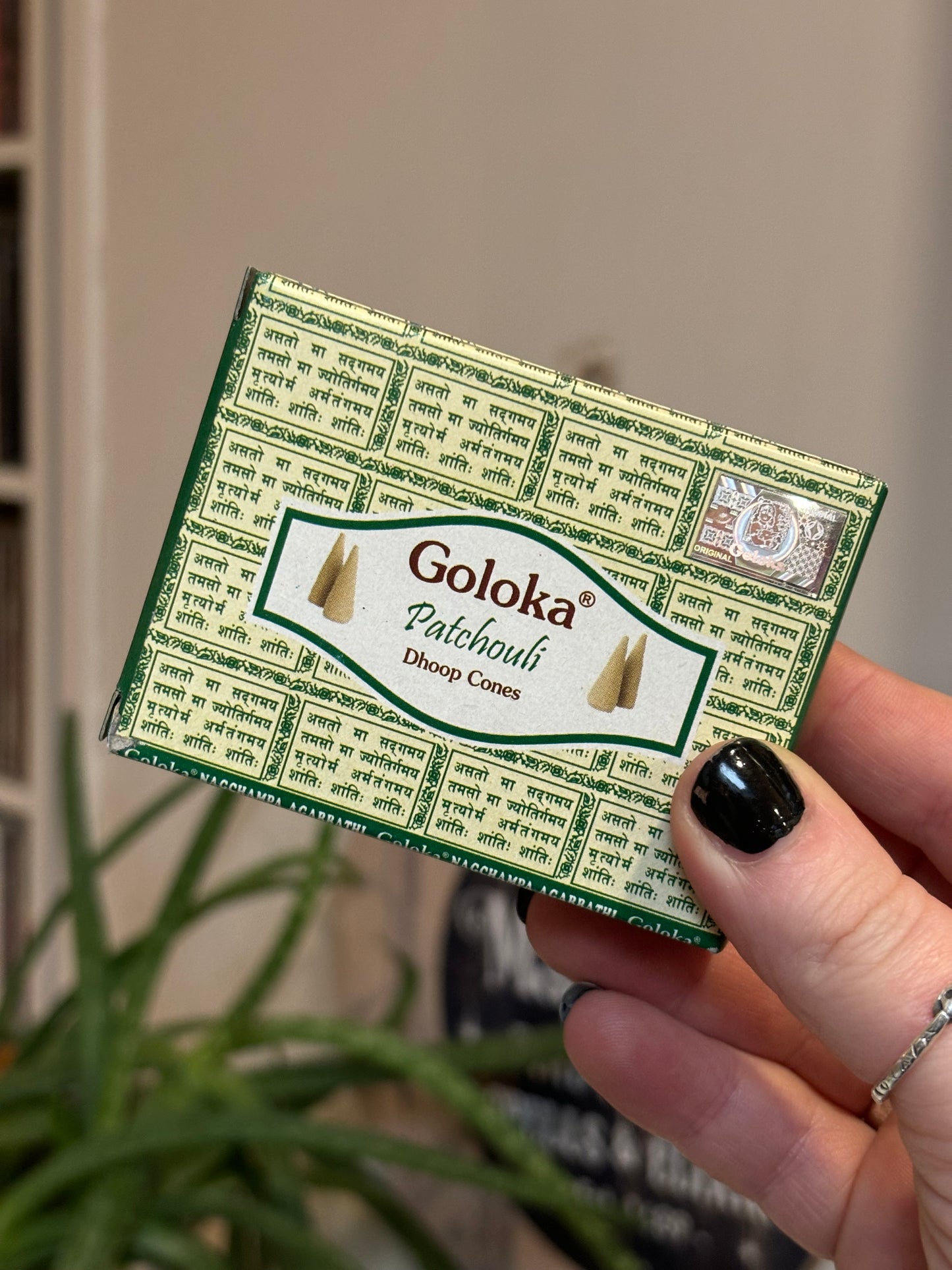 Goloka Patchouli Dhoop Cones 10pk