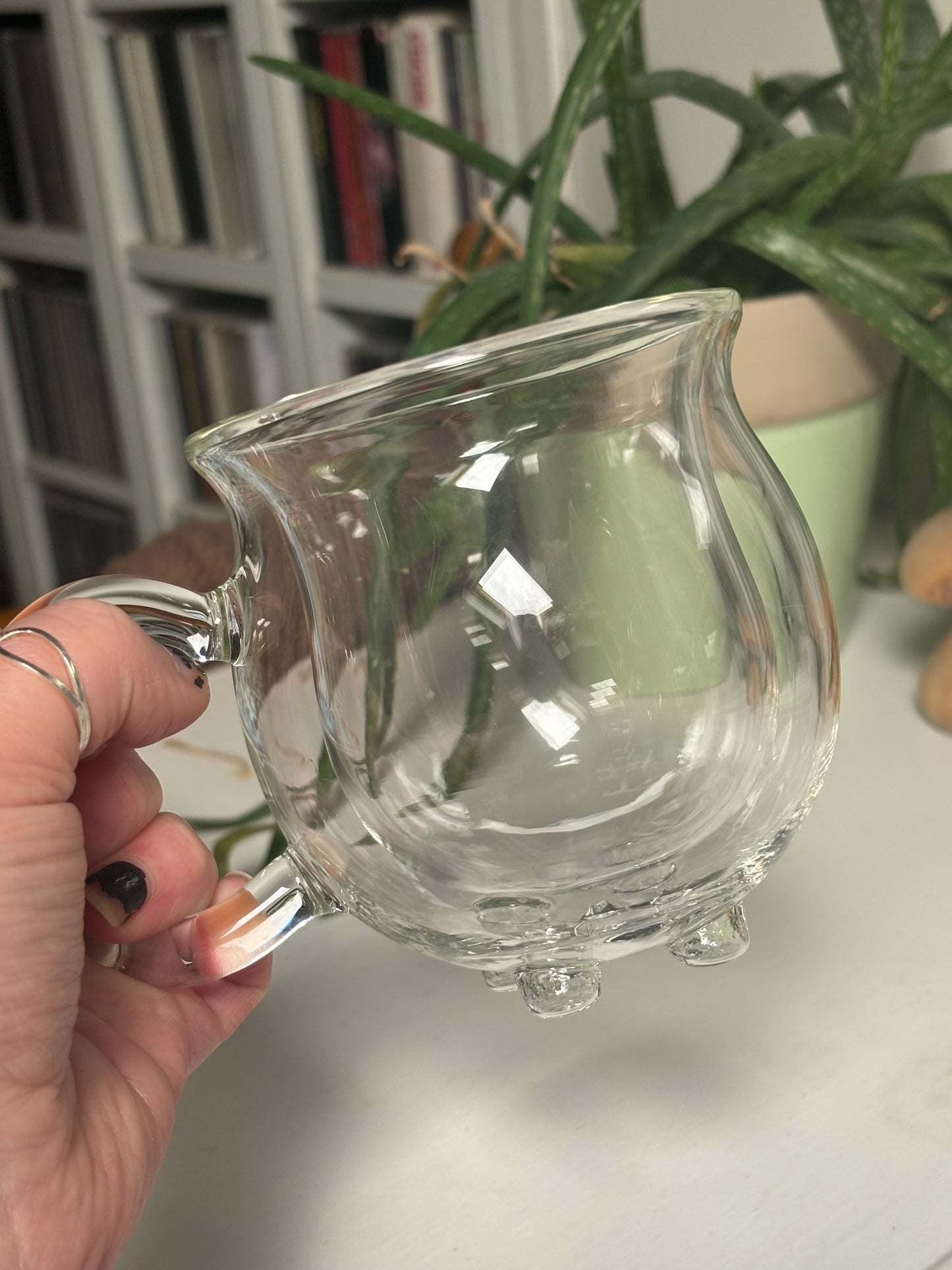 Glass Cauldron Mug