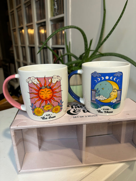 Celestial Mug Set - Tarot & Tea 2pack