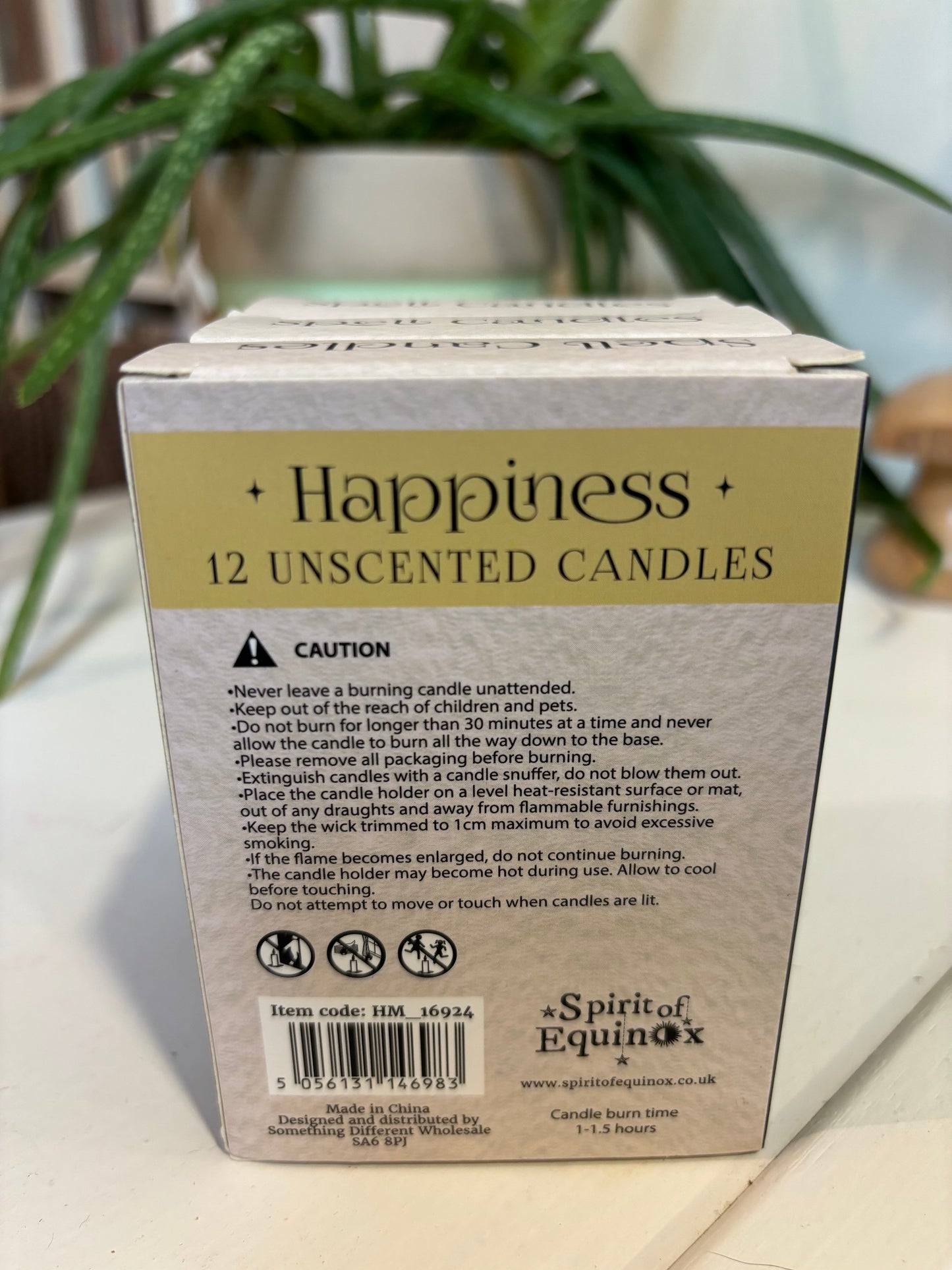 Yellow Spell Candles 12pk