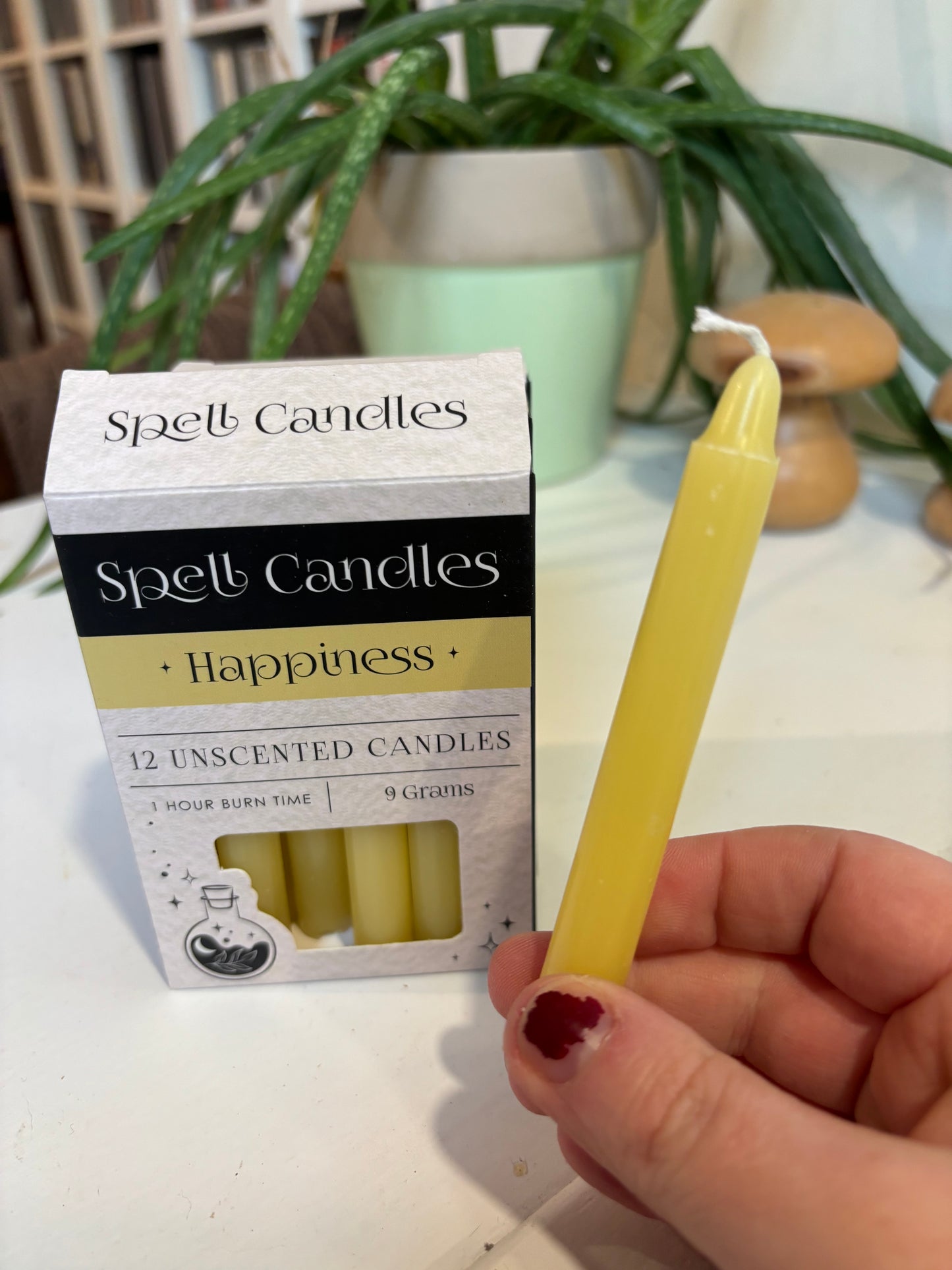 Yellow Spell Candles 12pk