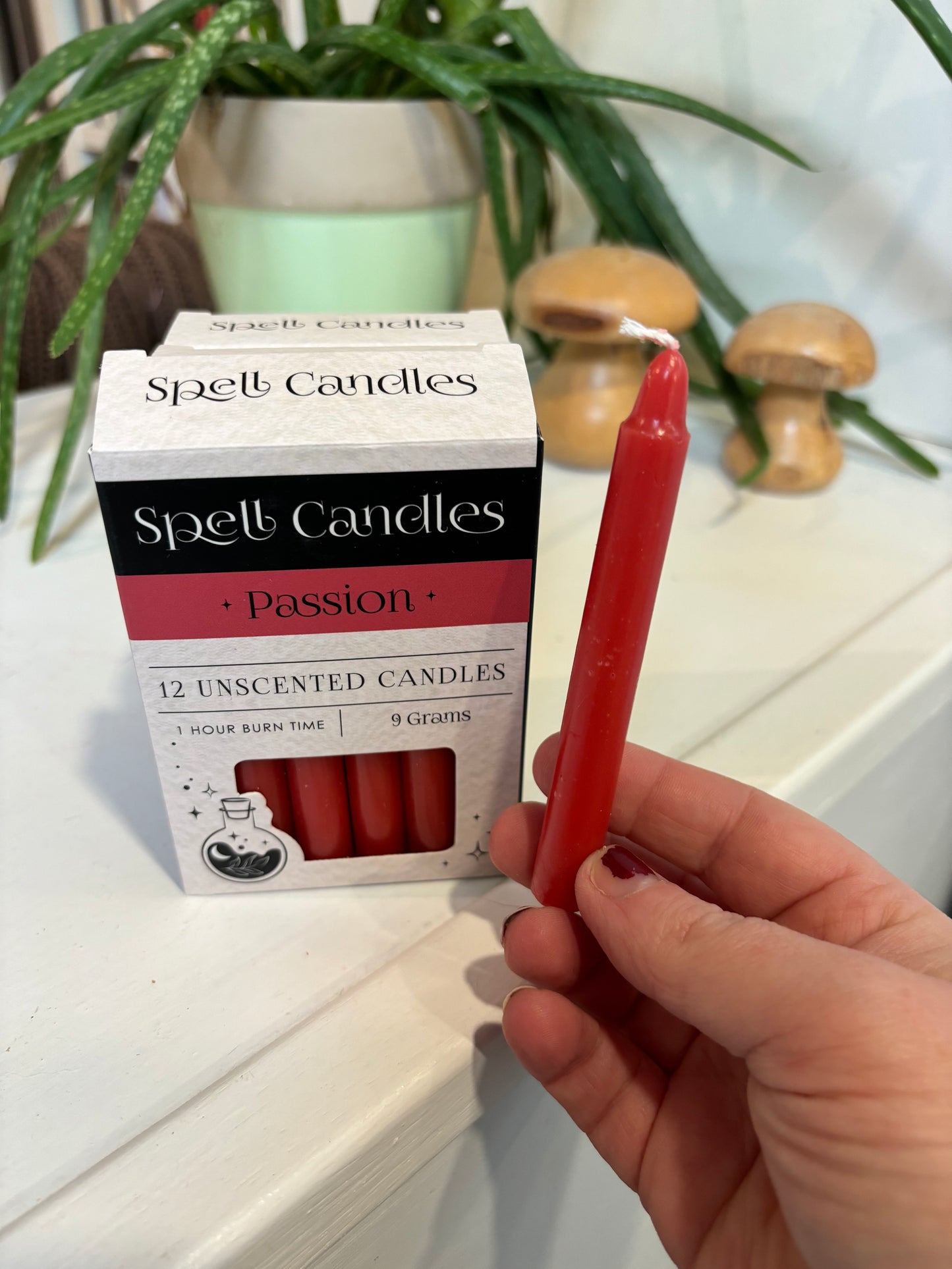 Red Spell Candles 12pk