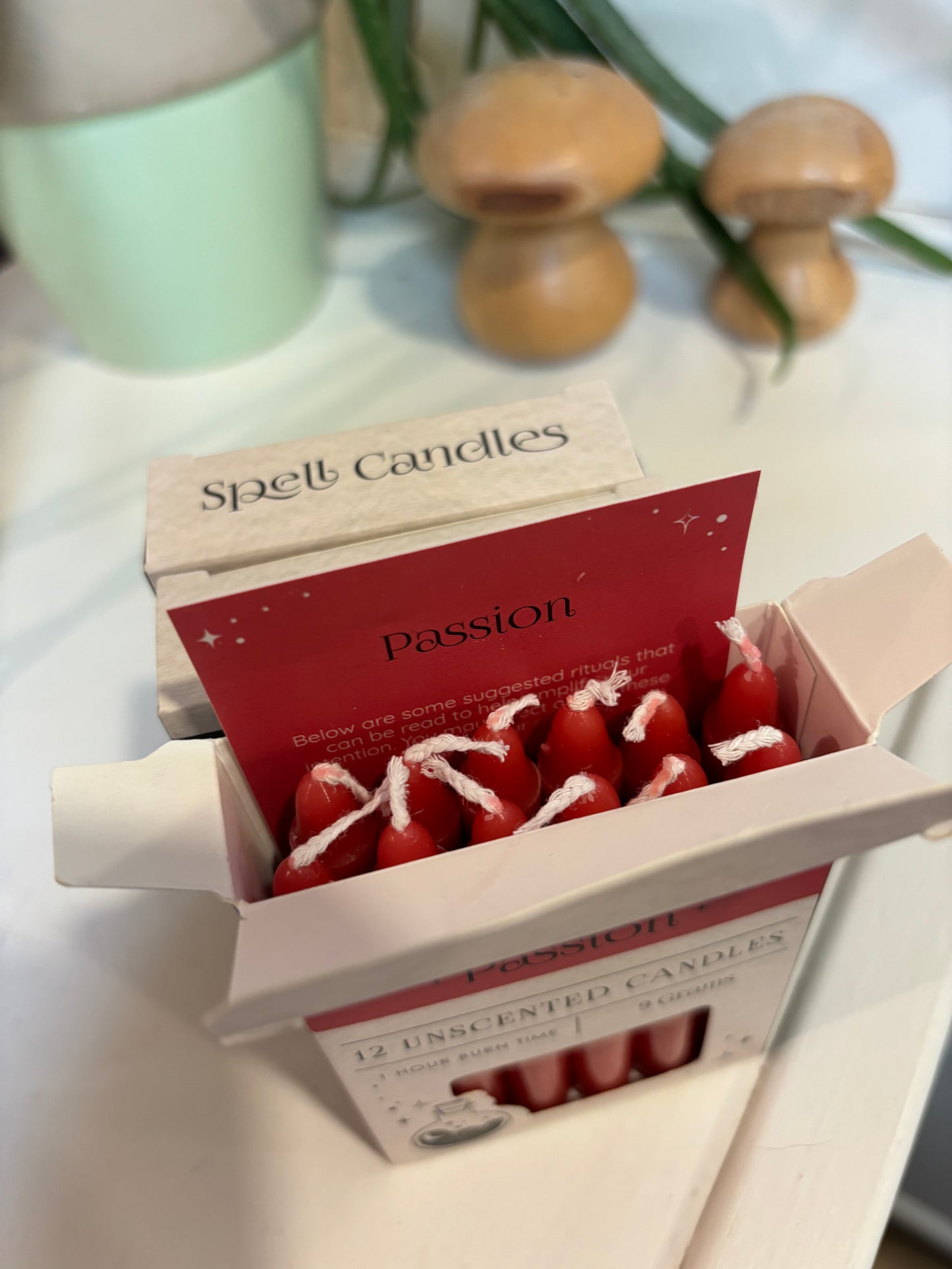 Red Spell Candles 12pk