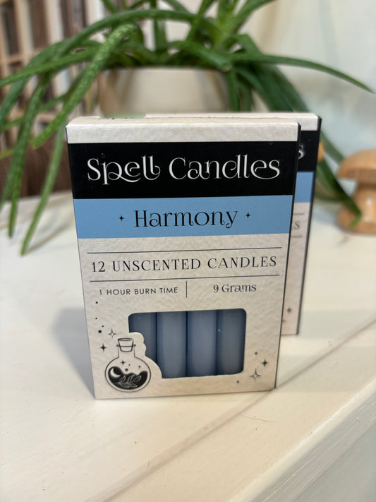 Light Blue Spell Candles 12pk