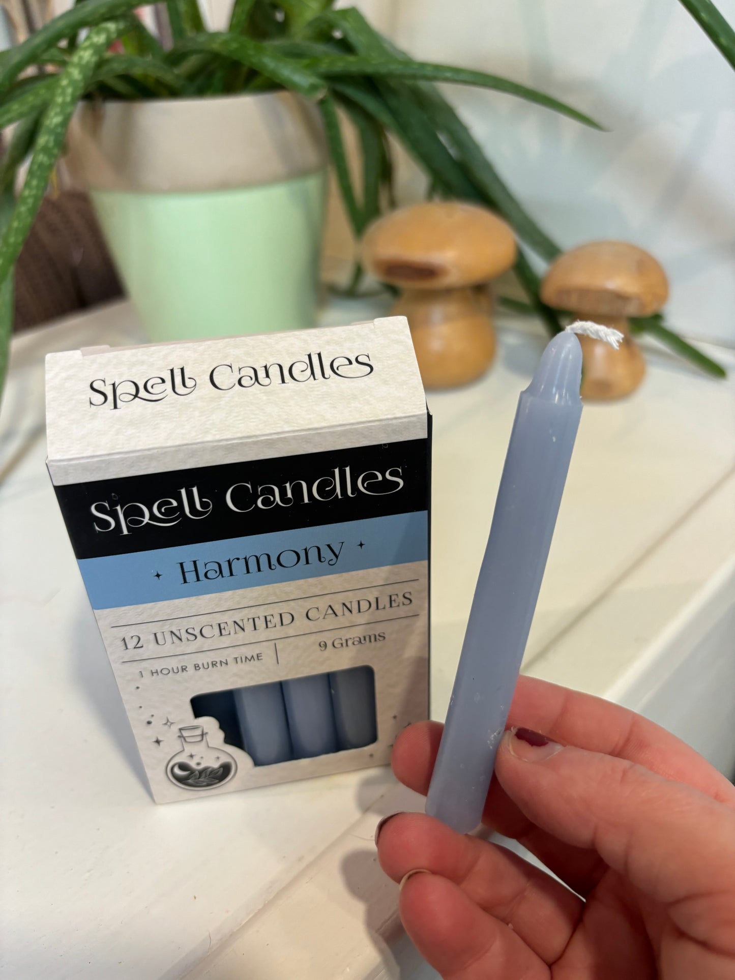 Light Blue Spell Candles 12pk