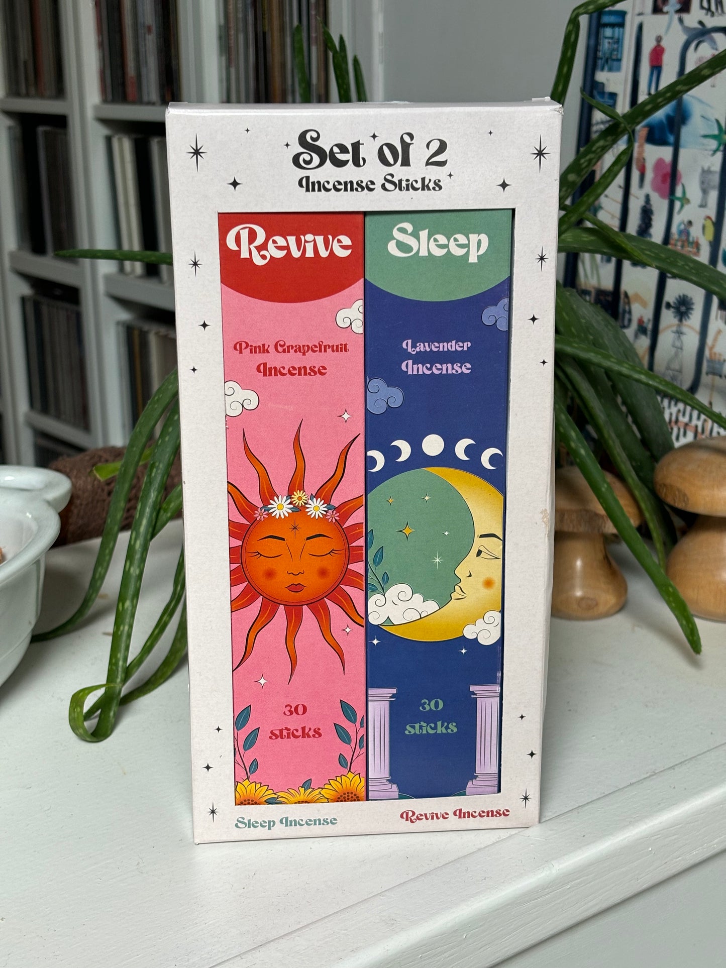 Set of 2 Incense Stick Sets - Revive & Sleep