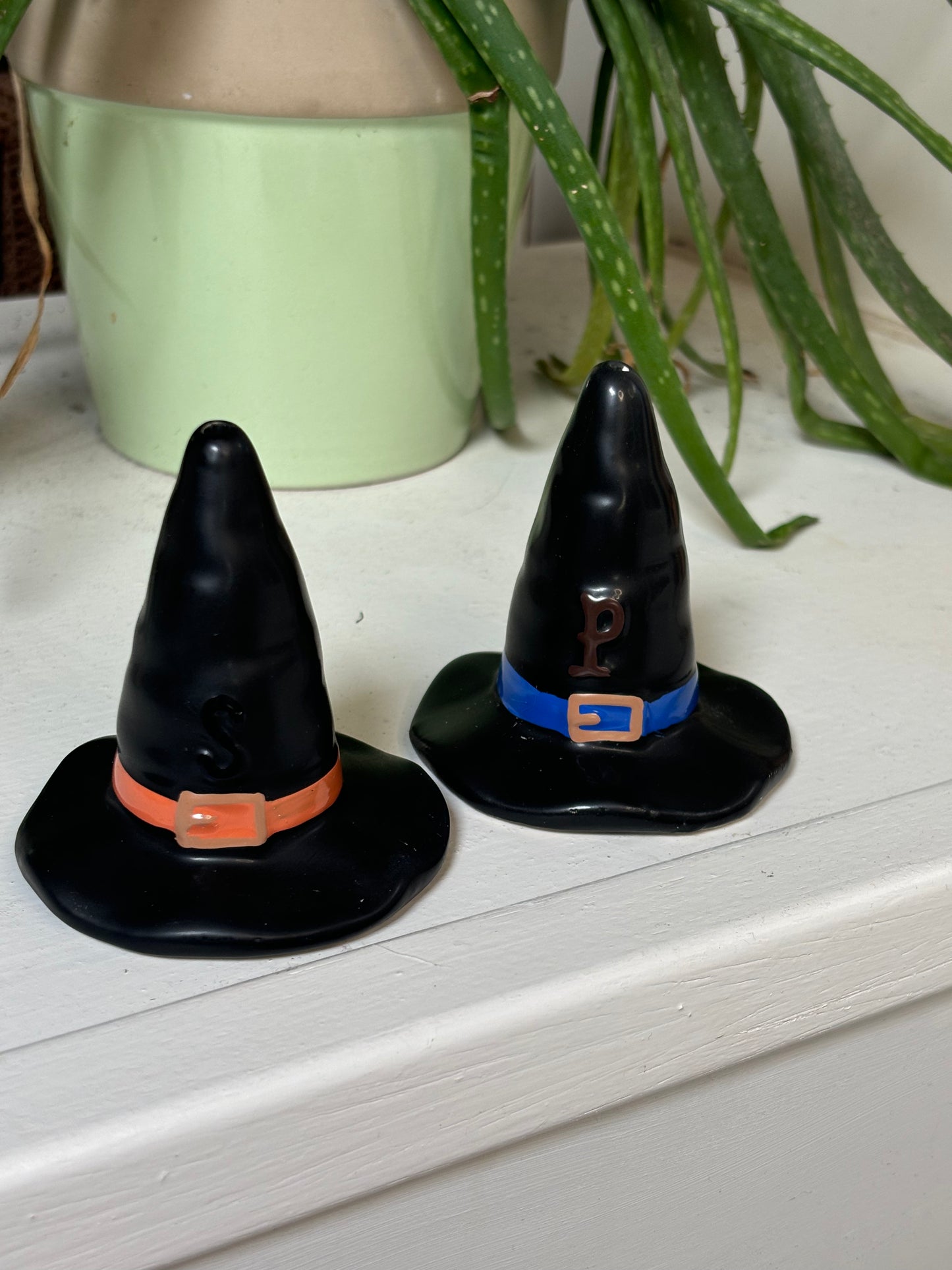 Witch Hat Salt & Pepper Shakers