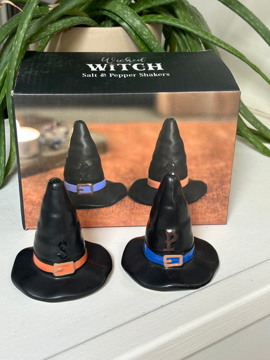 Witch Hat Salt & Pepper Shakers