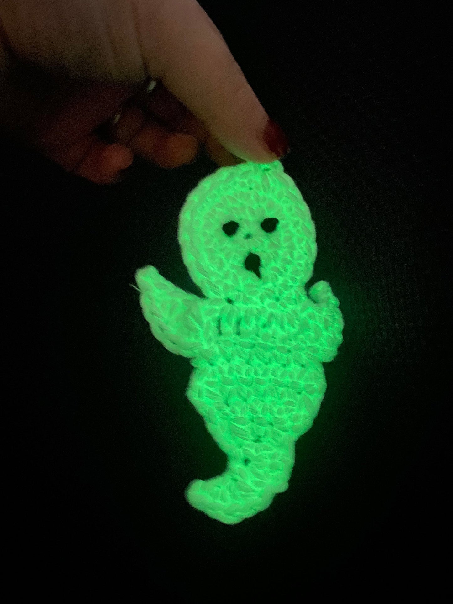 Glow in the dark  ghost Garland with UV Torch