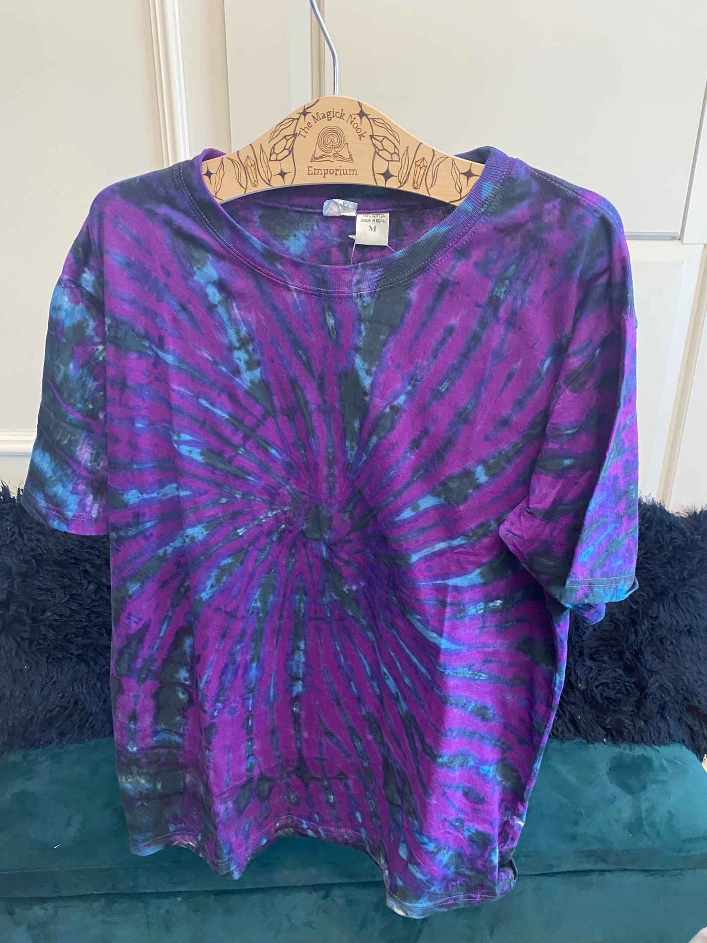 Tie Dye T Shirt - Purple