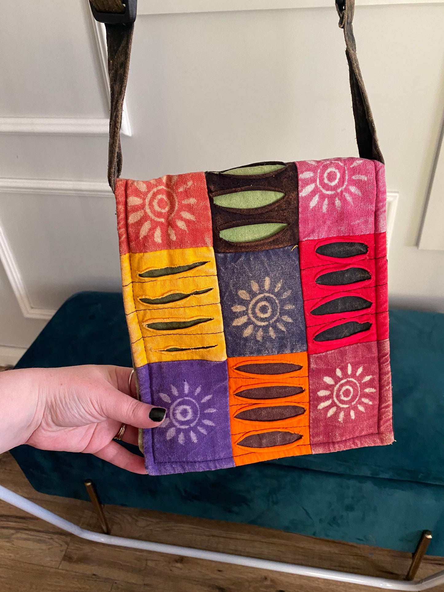 Patchwork Crossbody Bag