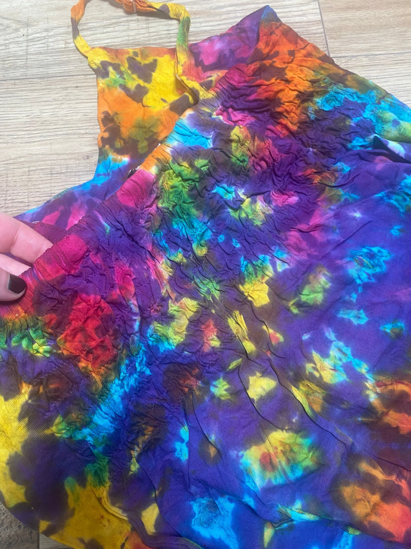 Tie Dye Jersey Cotton Dress