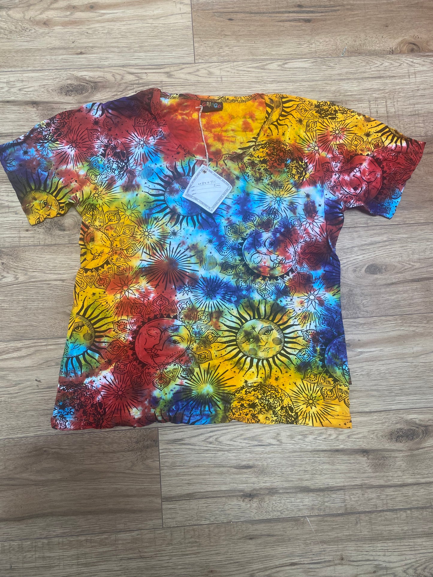 Celestial Tie Dye Cotton Tee