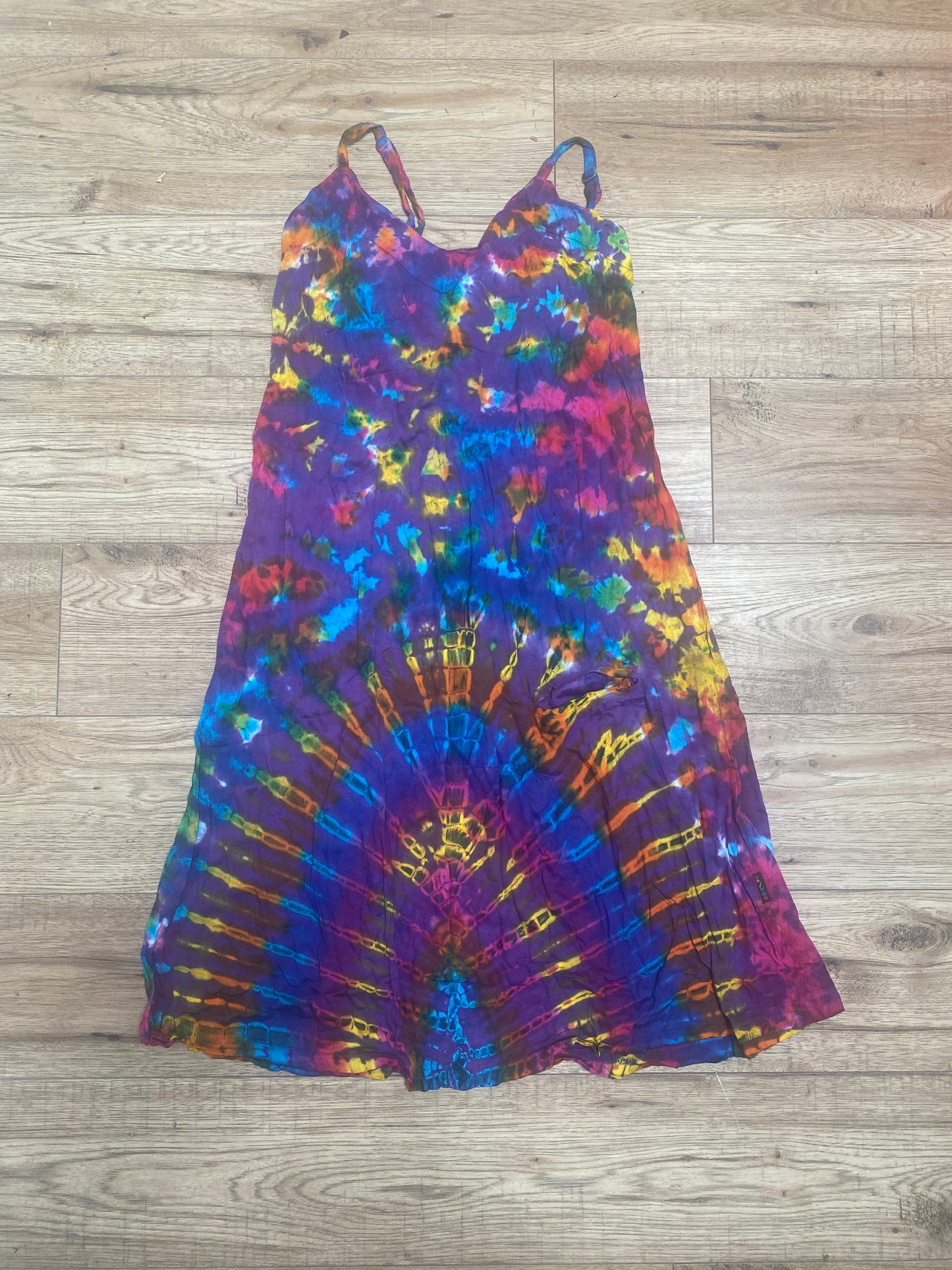 Tie Dye Jersey Cotton Dress