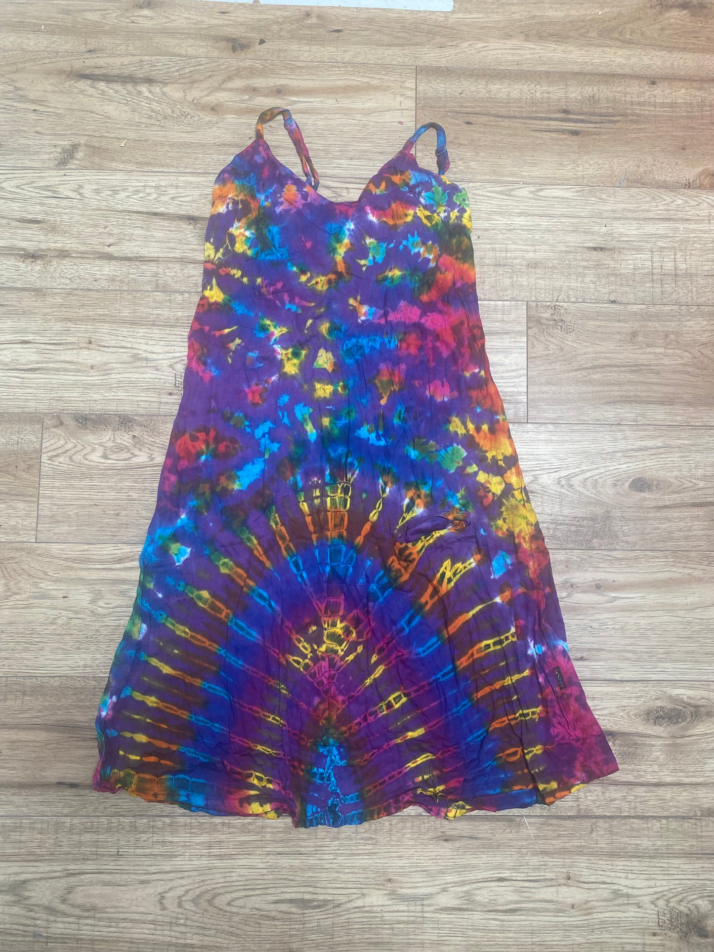 Tie Dye Jersey Cotton Dress